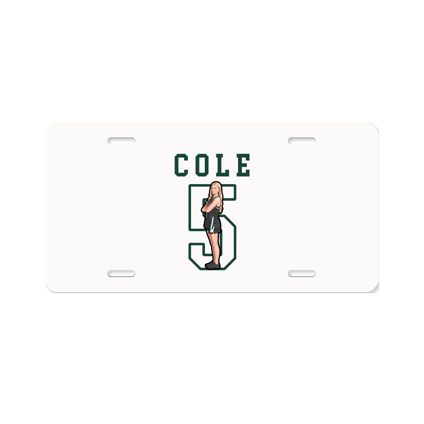 License Plate — Shirsey in Classic