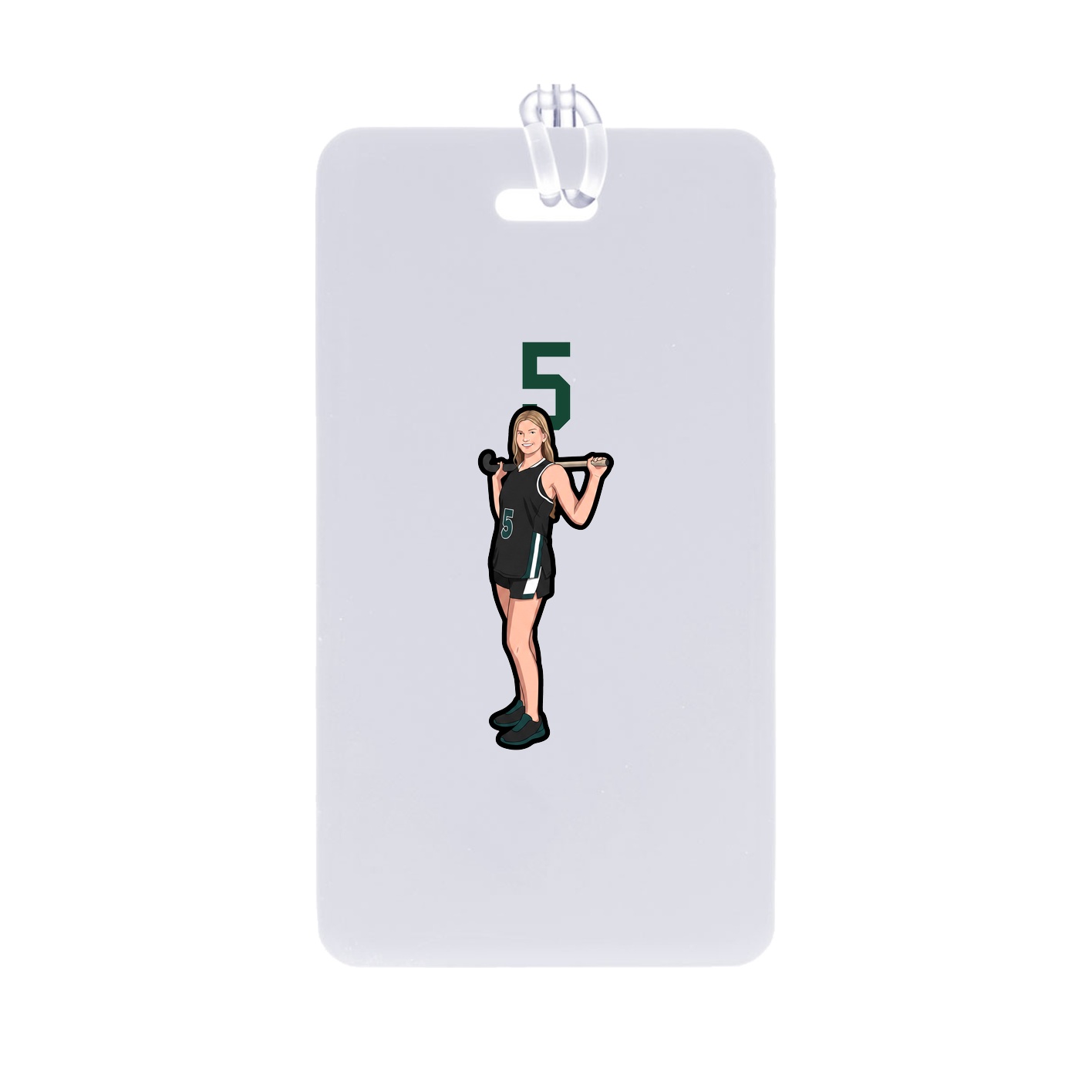 Bag Tag — Number Top in Classic