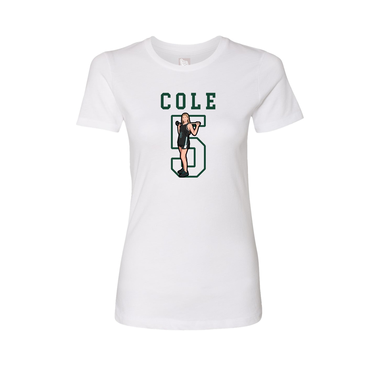 Fitted Women's Tee — Shirsey in White