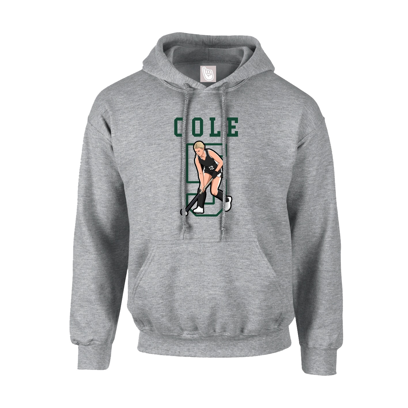 Hoodie — Shirsey in Grey