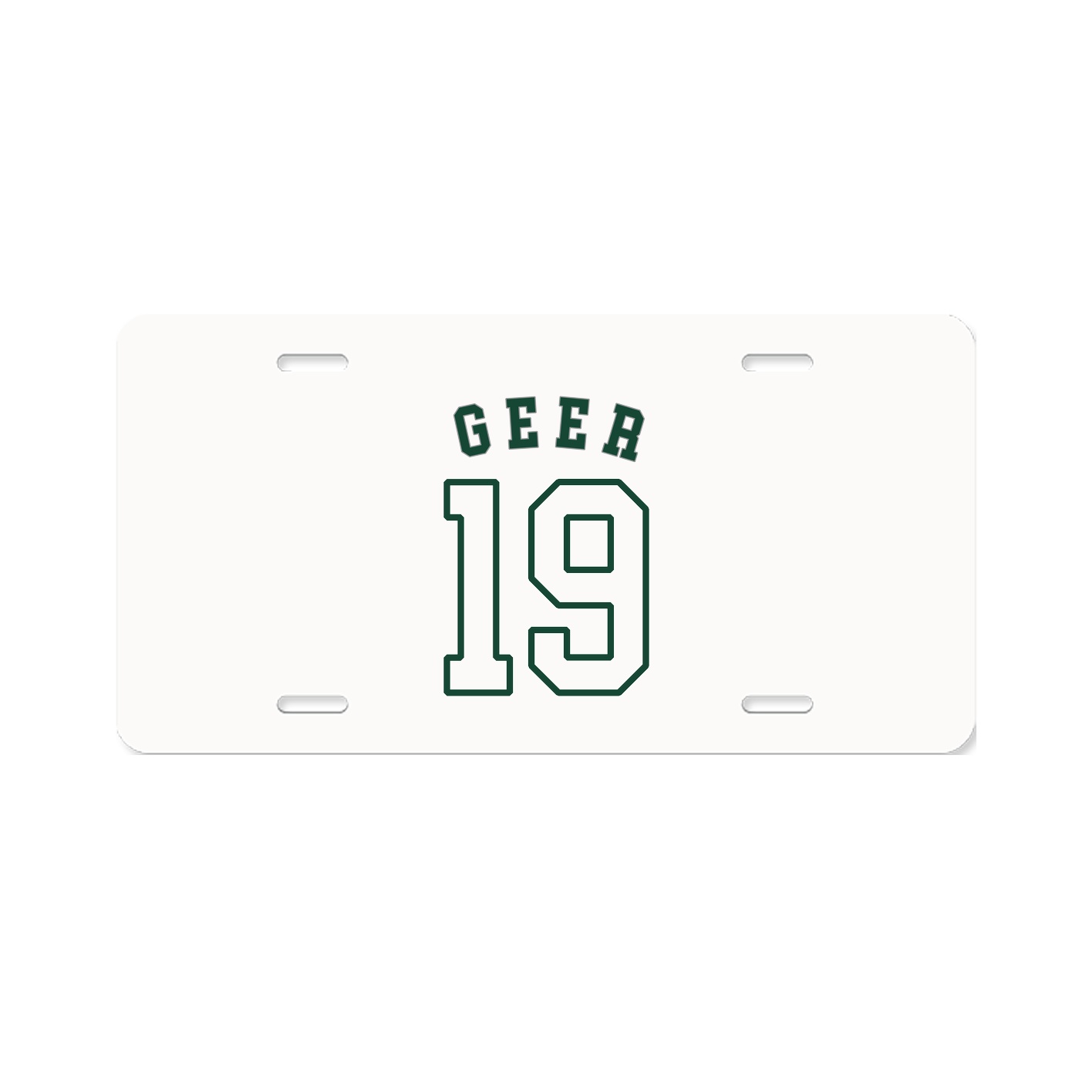 License Plate — Shirsey Arch in Classic