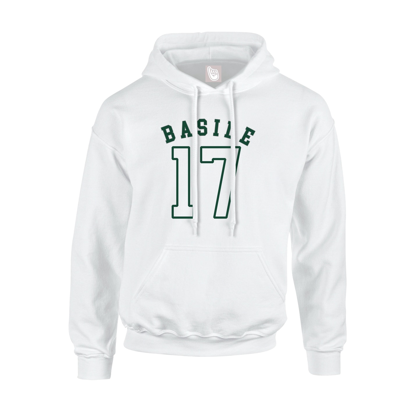 Hoodie — Shirsey Arch in White