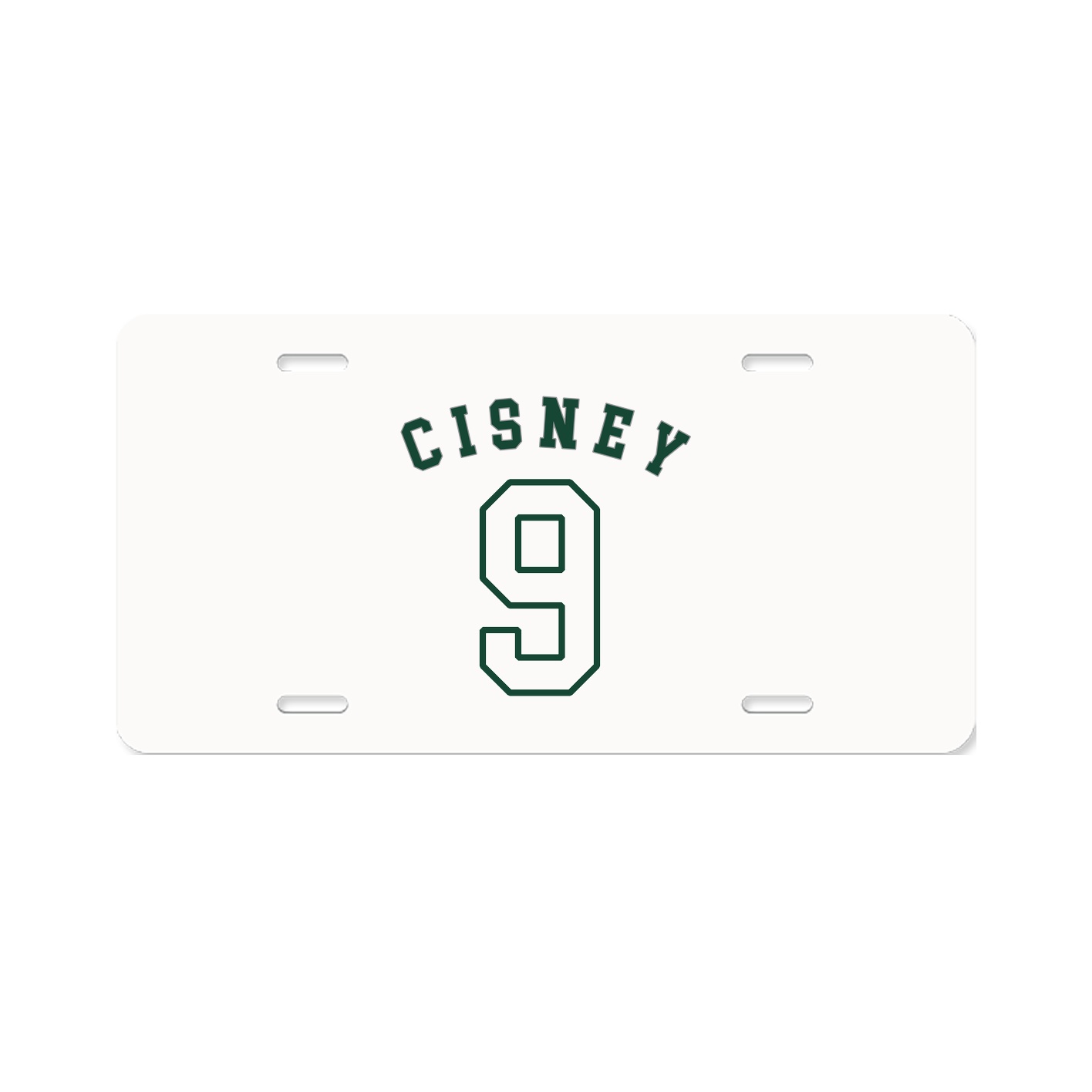 License Plate — Shirsey Arch in Classic
