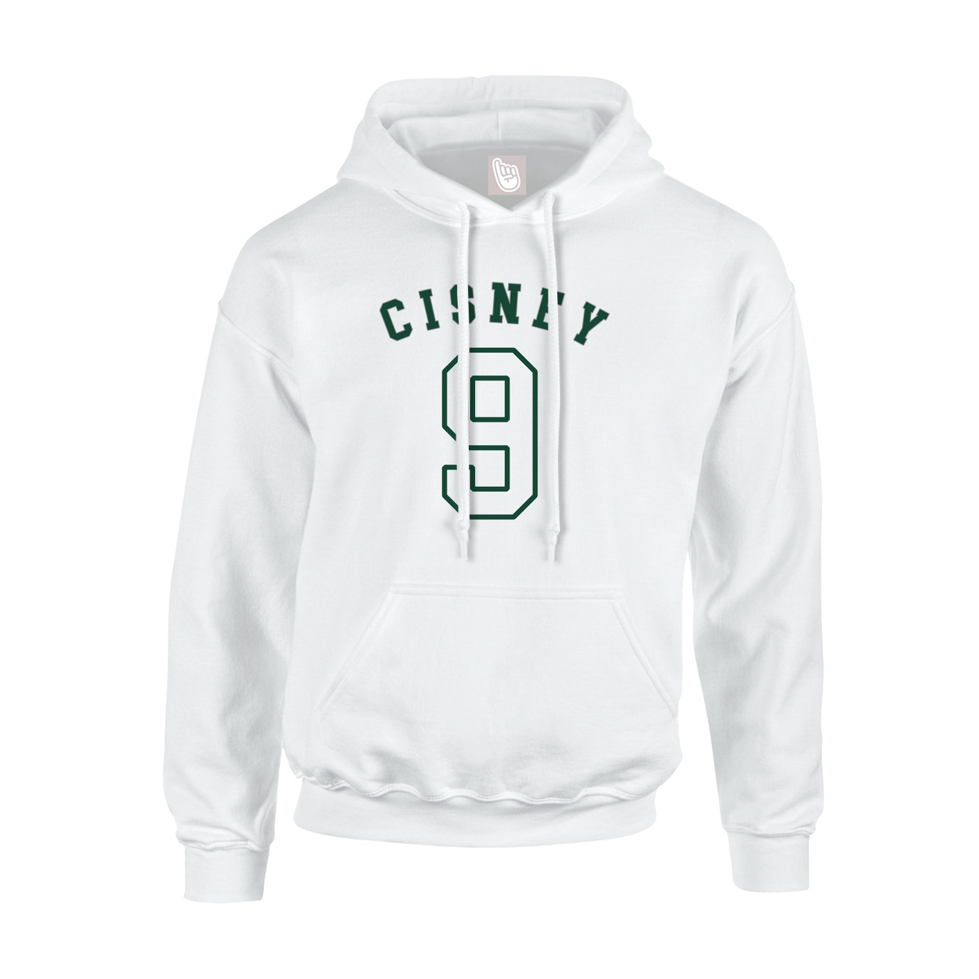 Hoodie — Shirsey Arch in White