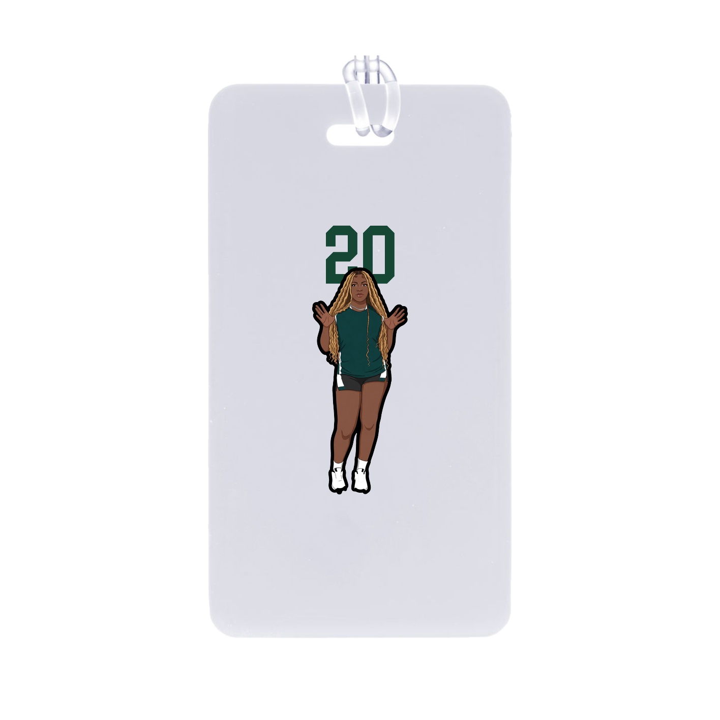 Bag Tag — Number Top in Classic
