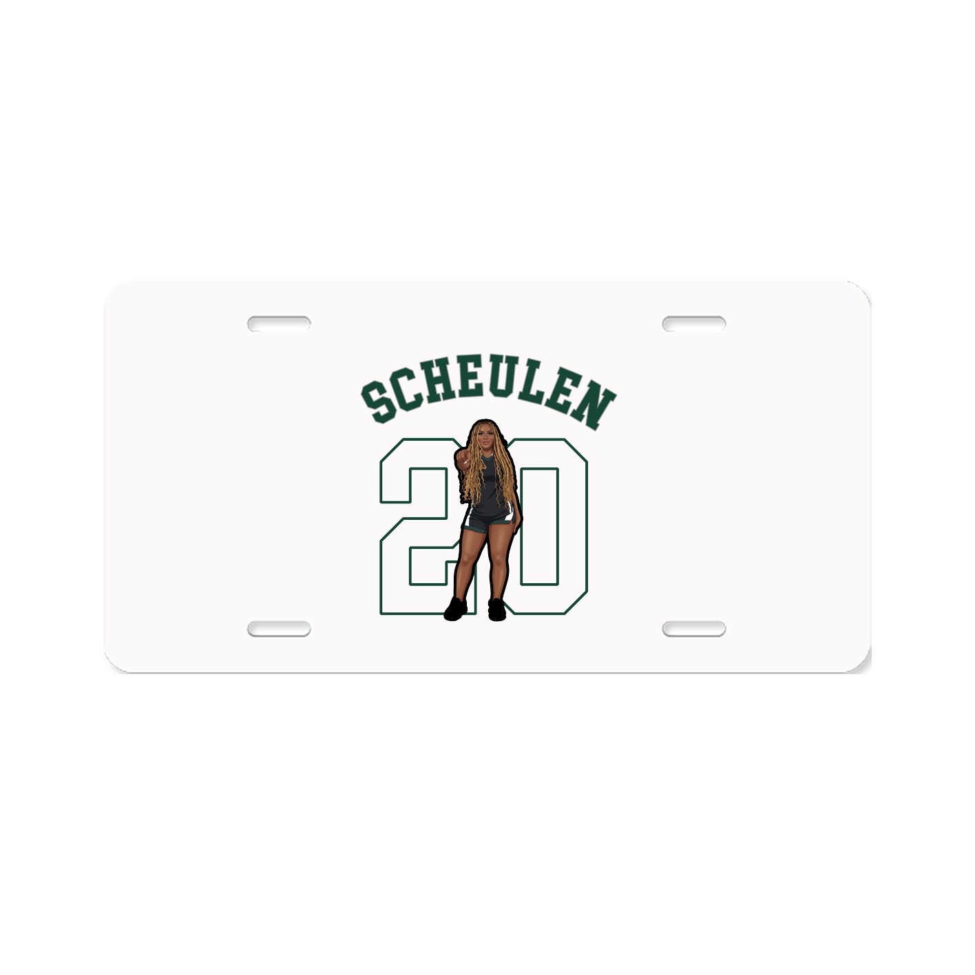 License Plate — Shirsey Arch in Classic