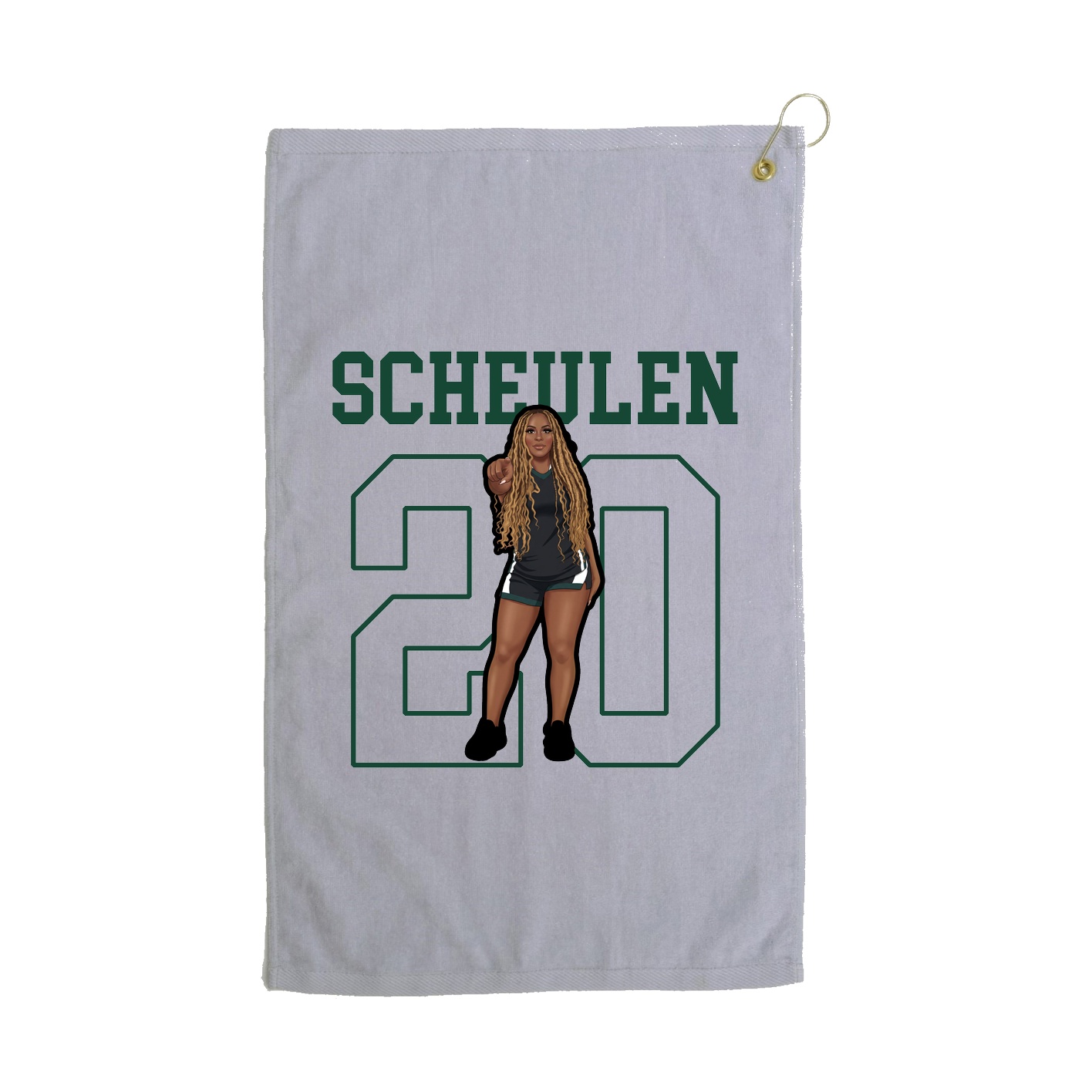 Terry Velour Golf Towel