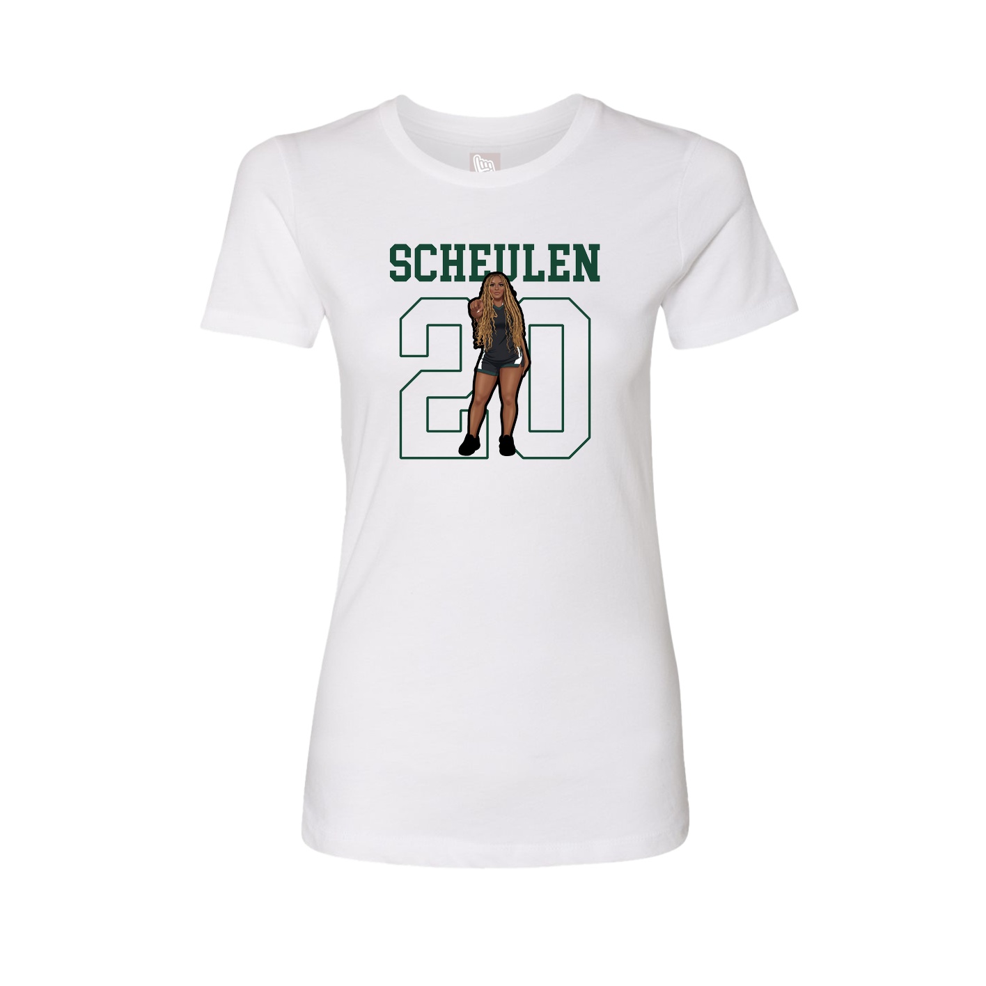 Fitted Women's Tee — Shirsey in White