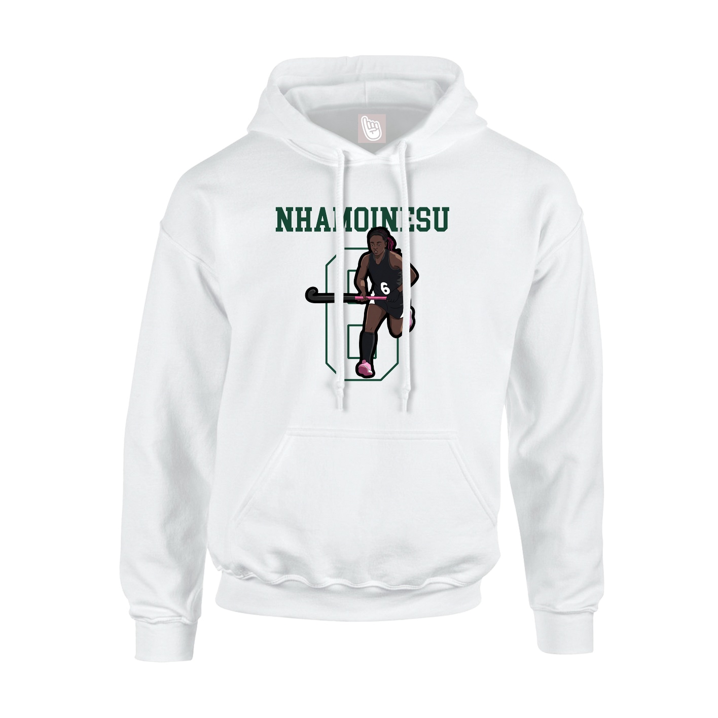 Hoodie — Shirsey in White