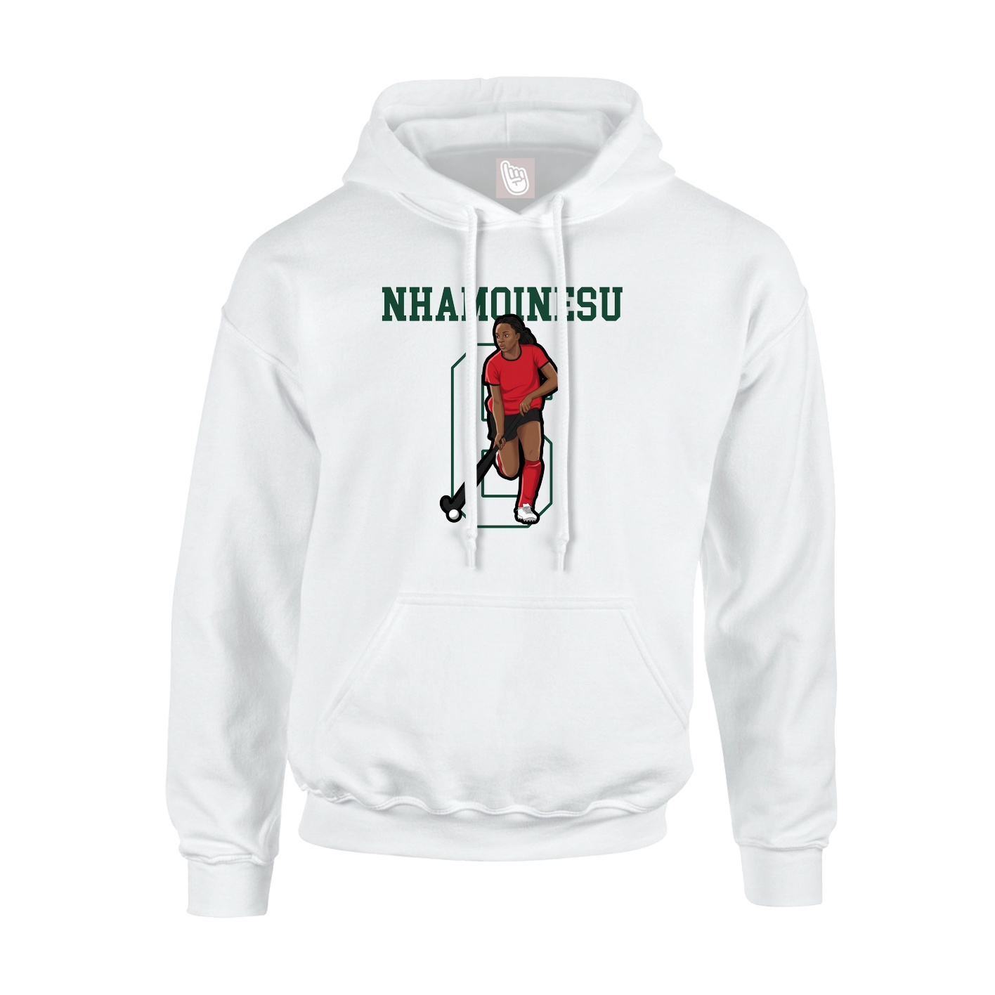 Hoodie — Shirsey in White