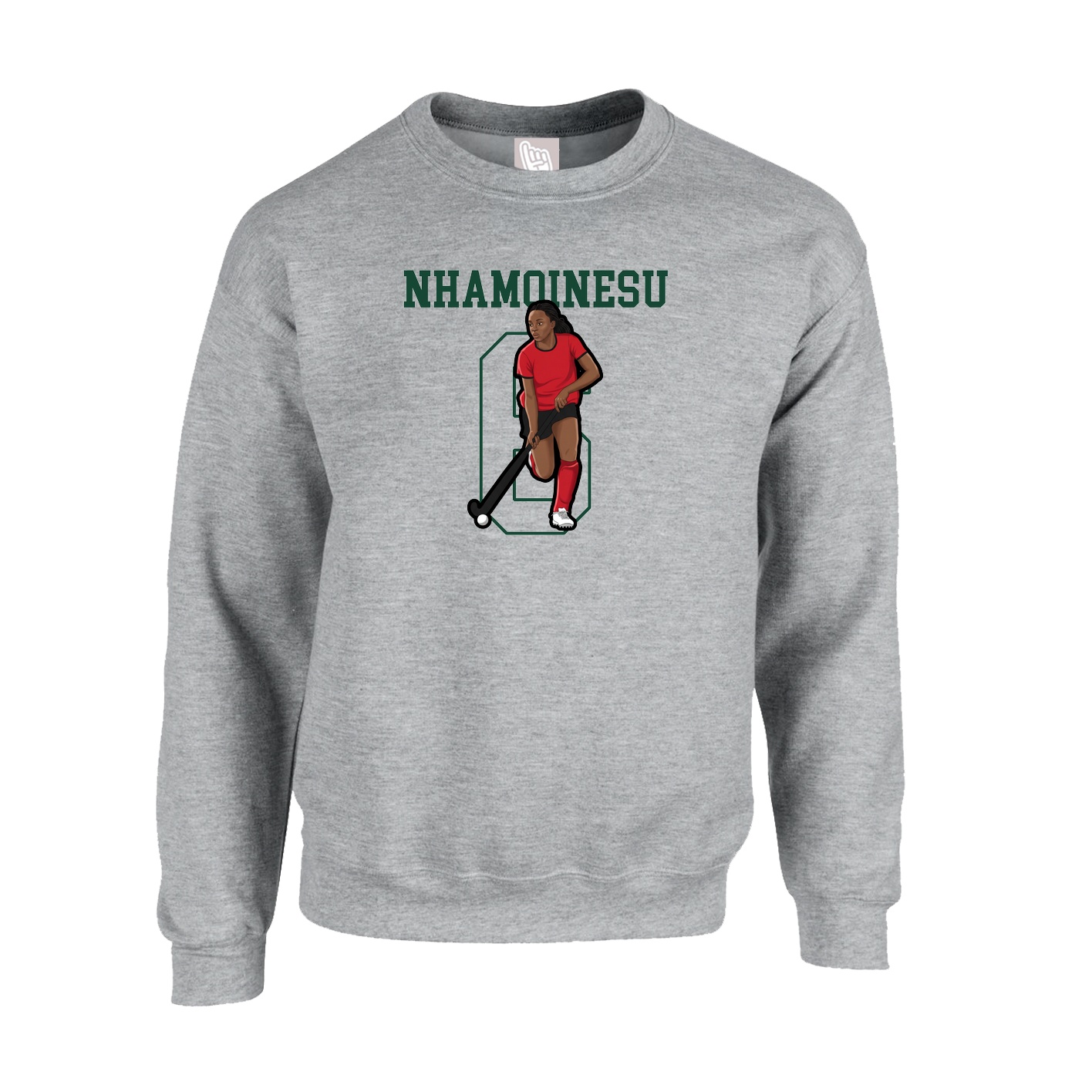 Fleece Crew — Shirsey in Grey