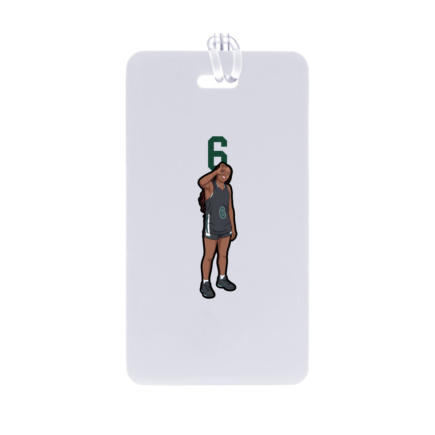 Bag Tag — Number Top in Classic