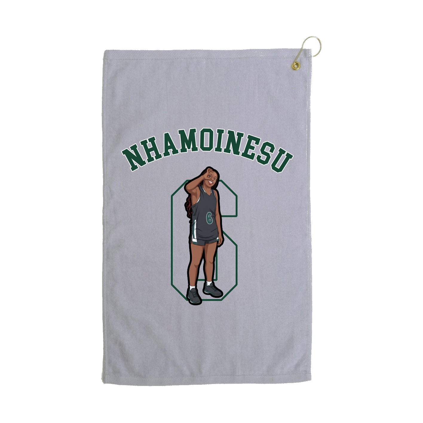 Golf Towel — Shirsey Arch in Grey