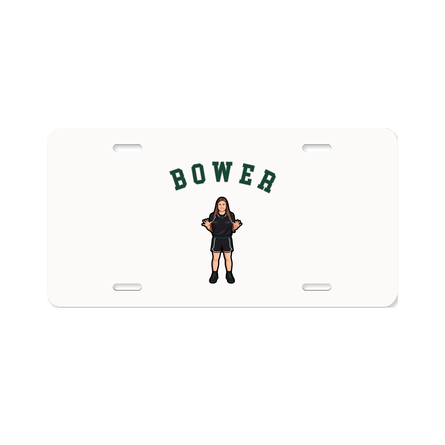 License Plate — Shirsey Arch in Classic