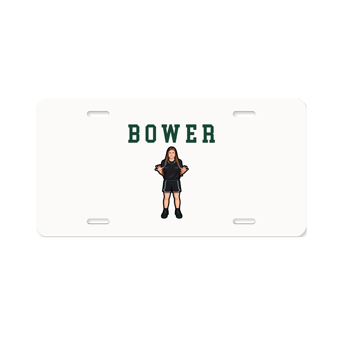 License Plate — Shirsey in Classic