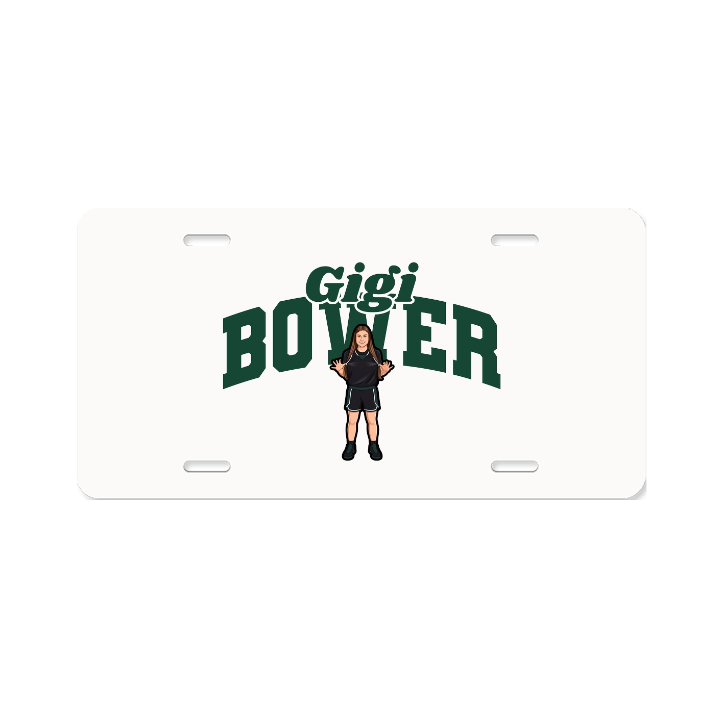 License Plate — Signature Arch in Classic