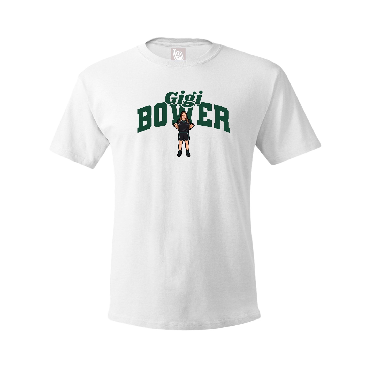 Tee — Signature Arch in White