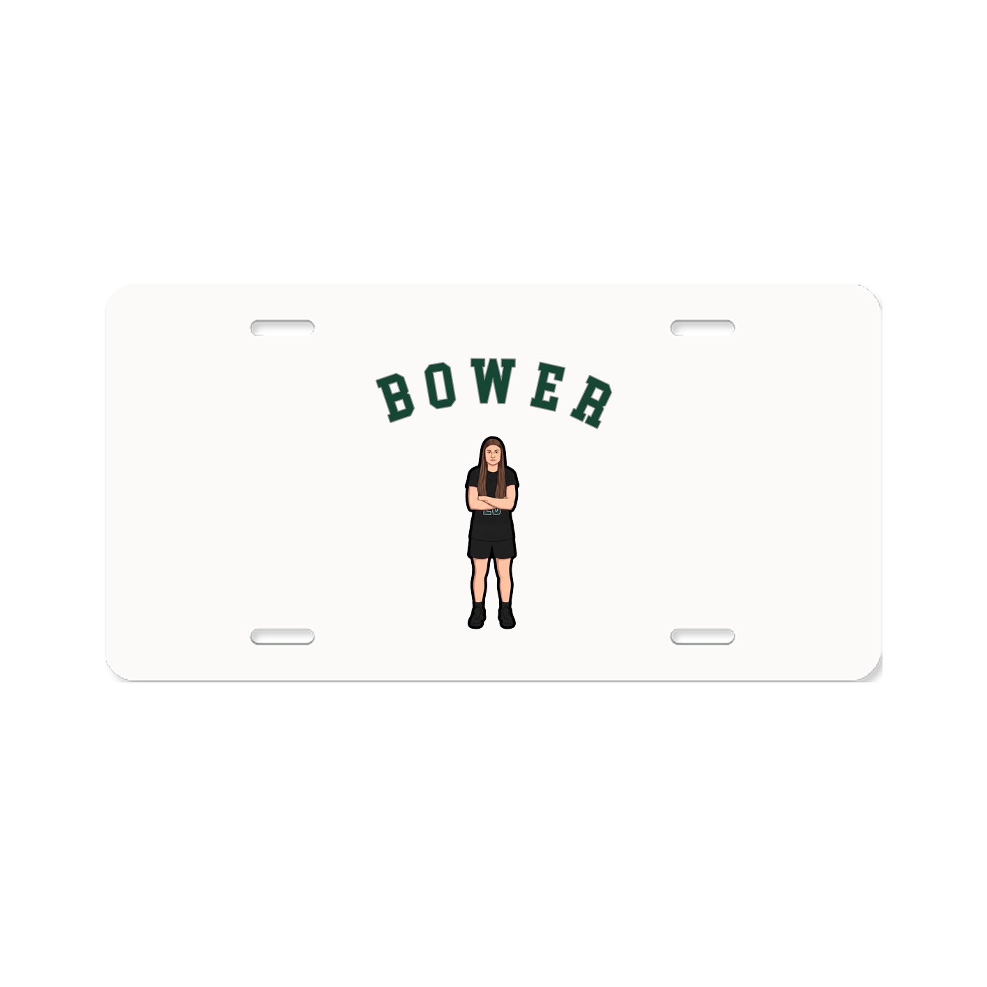 License Plate — Shirsey Arch in Classic