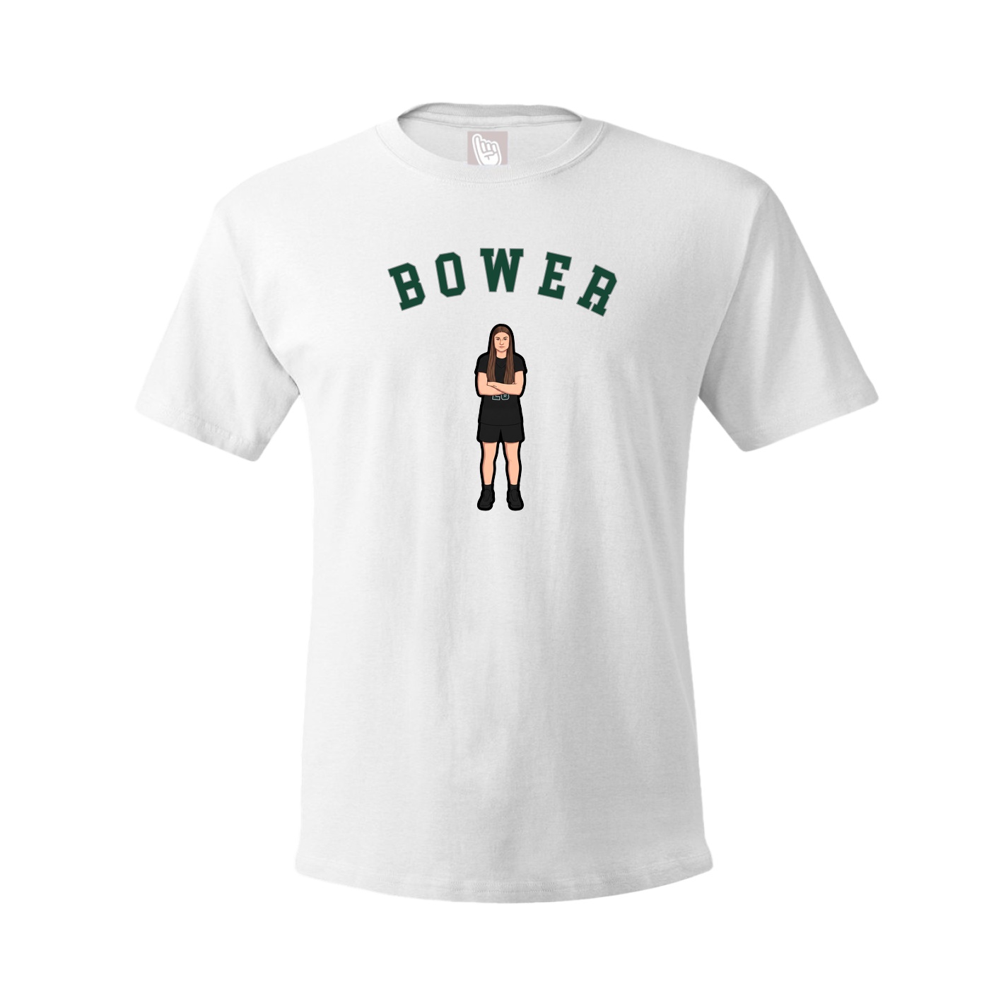 Tee — Shirsey Arch in White