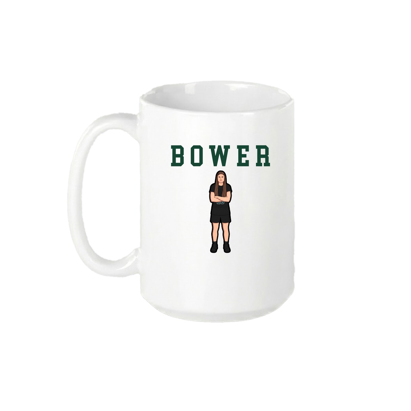 15oz Coffee Mug — Shirsey in White