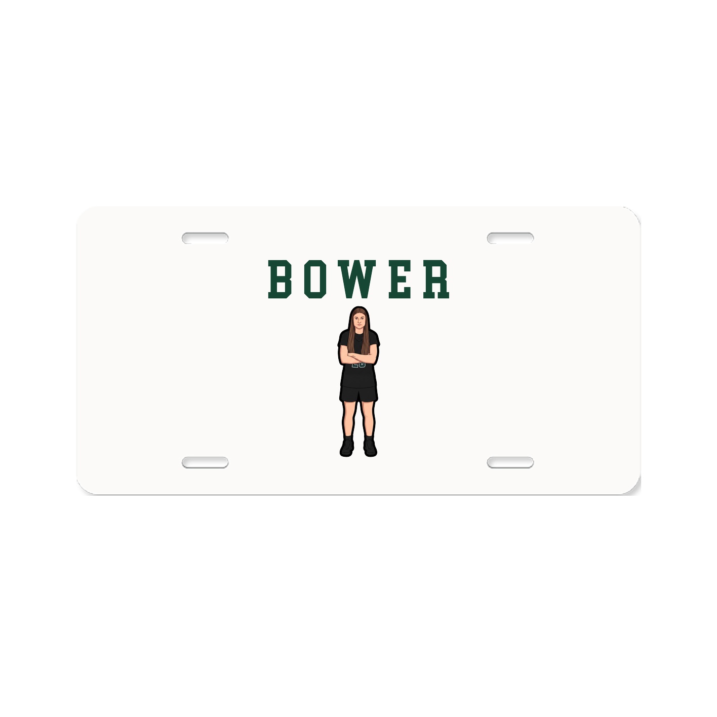License Plate — Shirsey in Classic