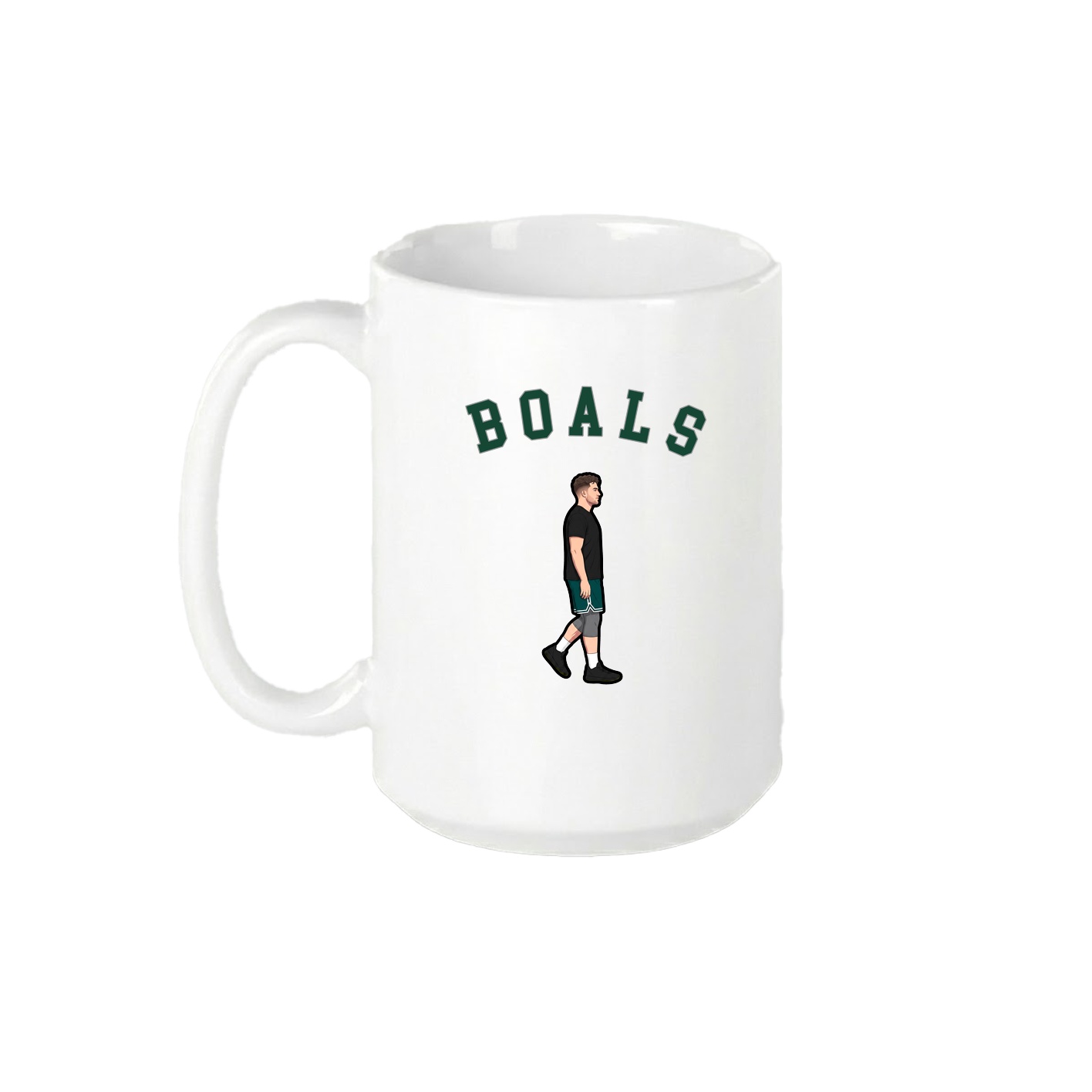 15oz Coffee Mug — Shirsey Arch in White