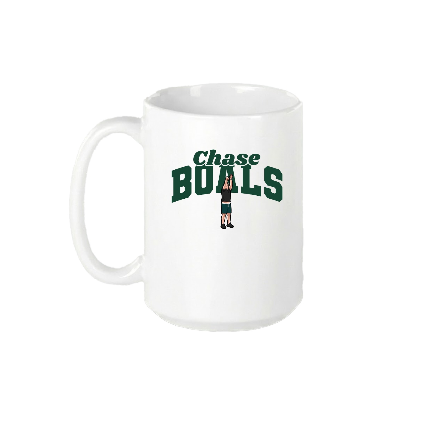 15oz Coffee Mug — Signature Arch in White