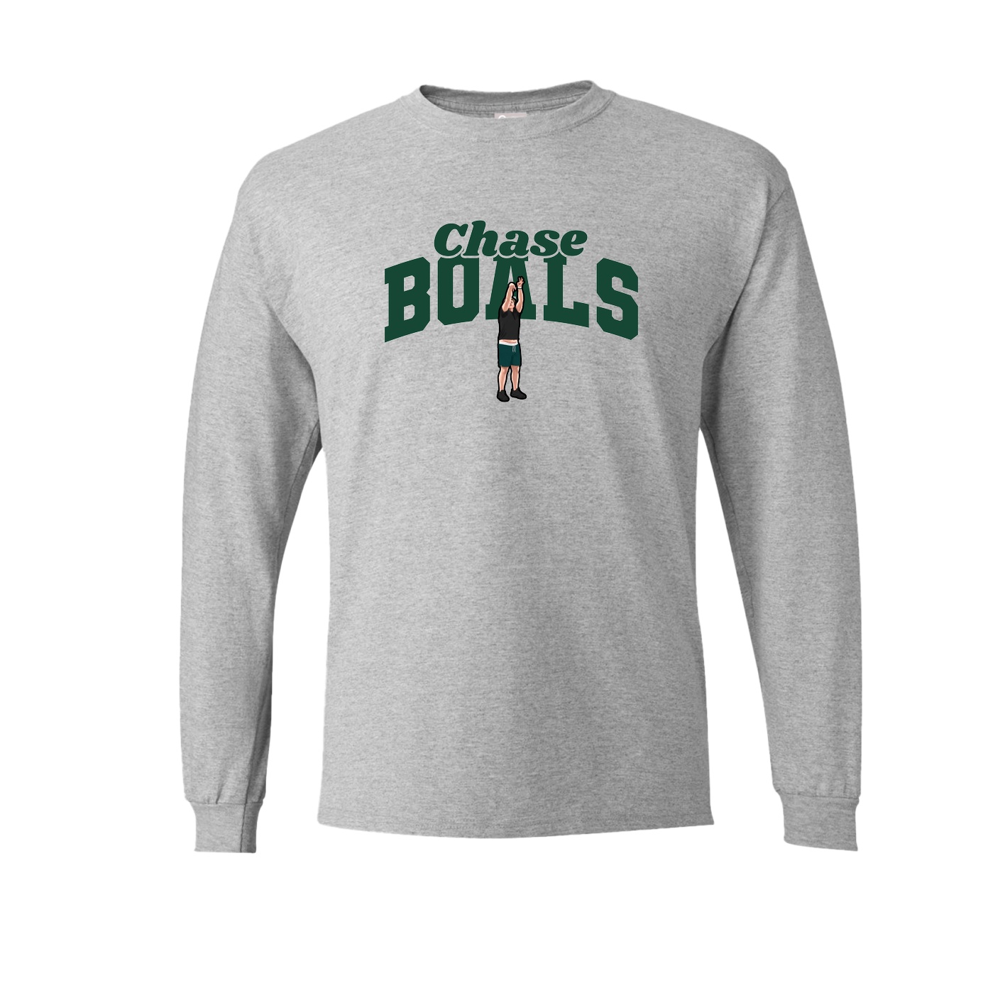 Long Sleeve Tee — Signature Arch in Grey