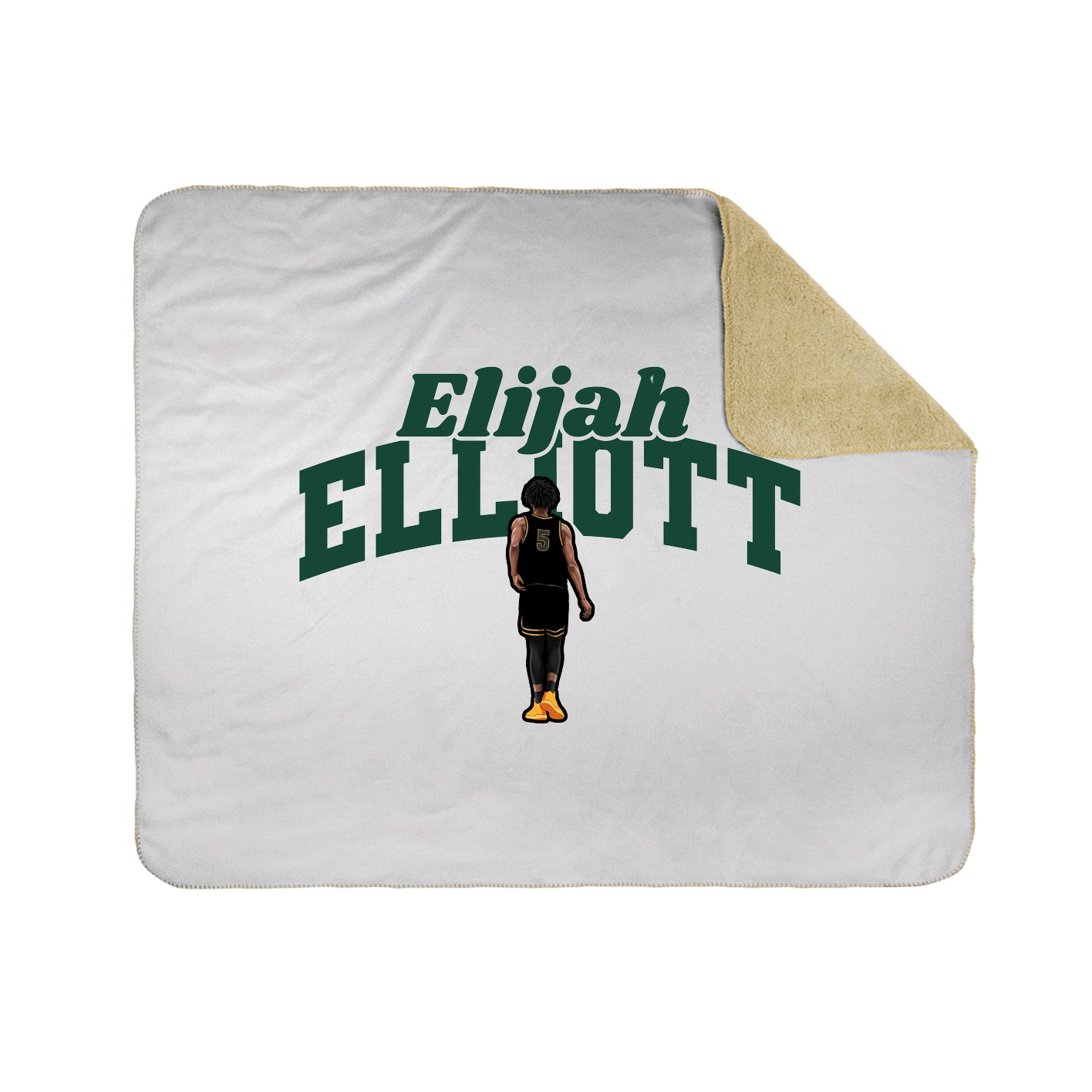 Throw Blanket — Signature Arch in White