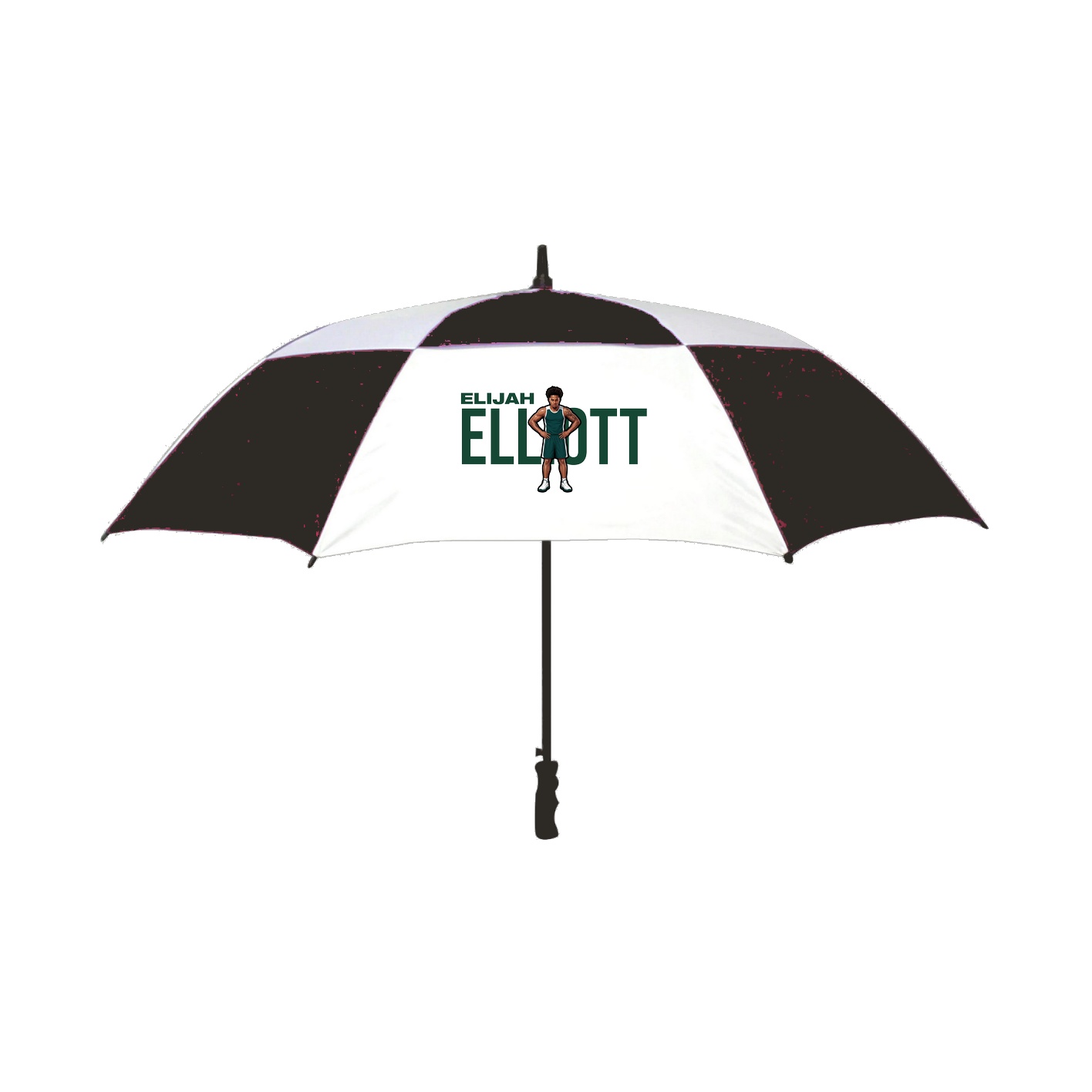Golf Umbrella — Player Name in Black