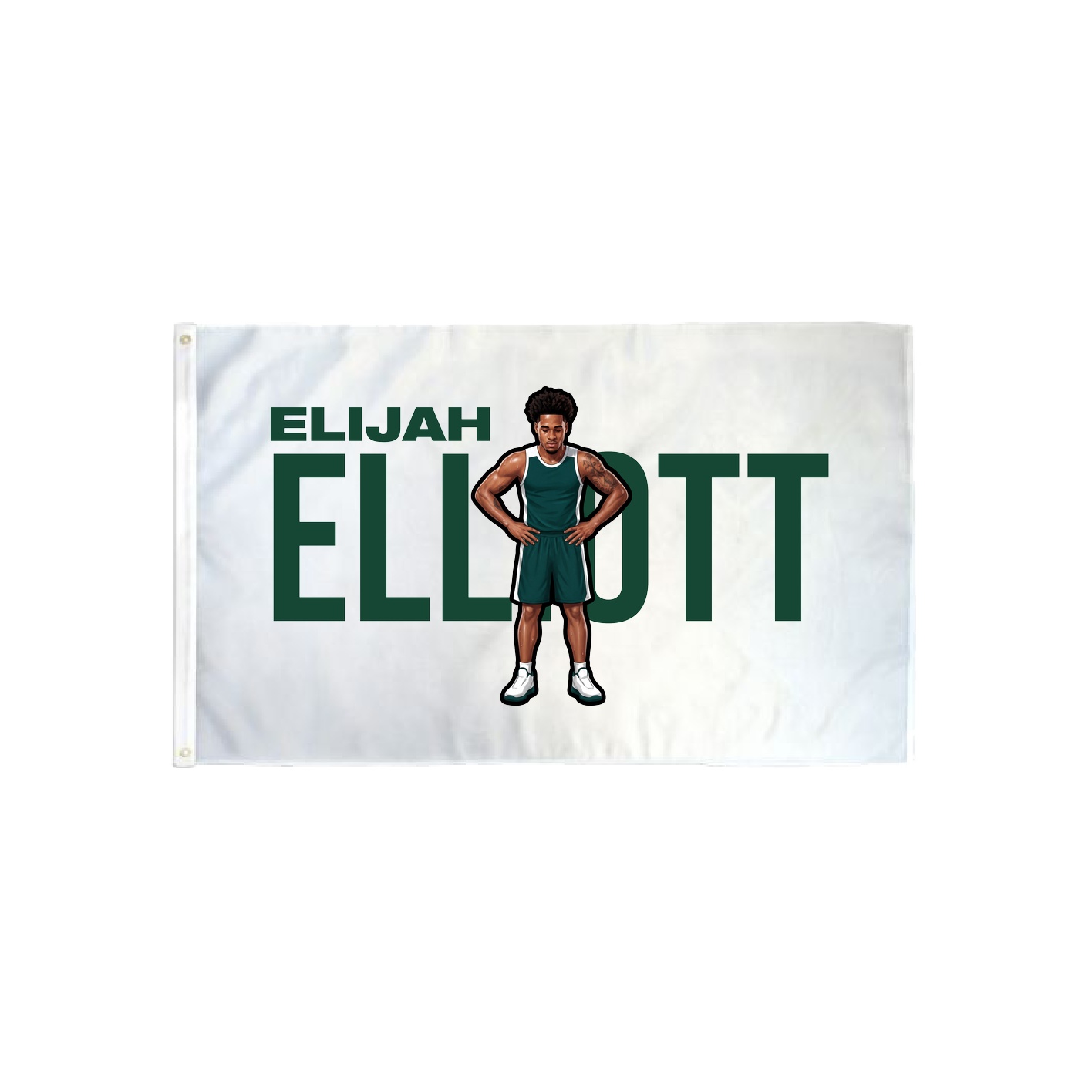3x5 Flag — Player Name in Classic