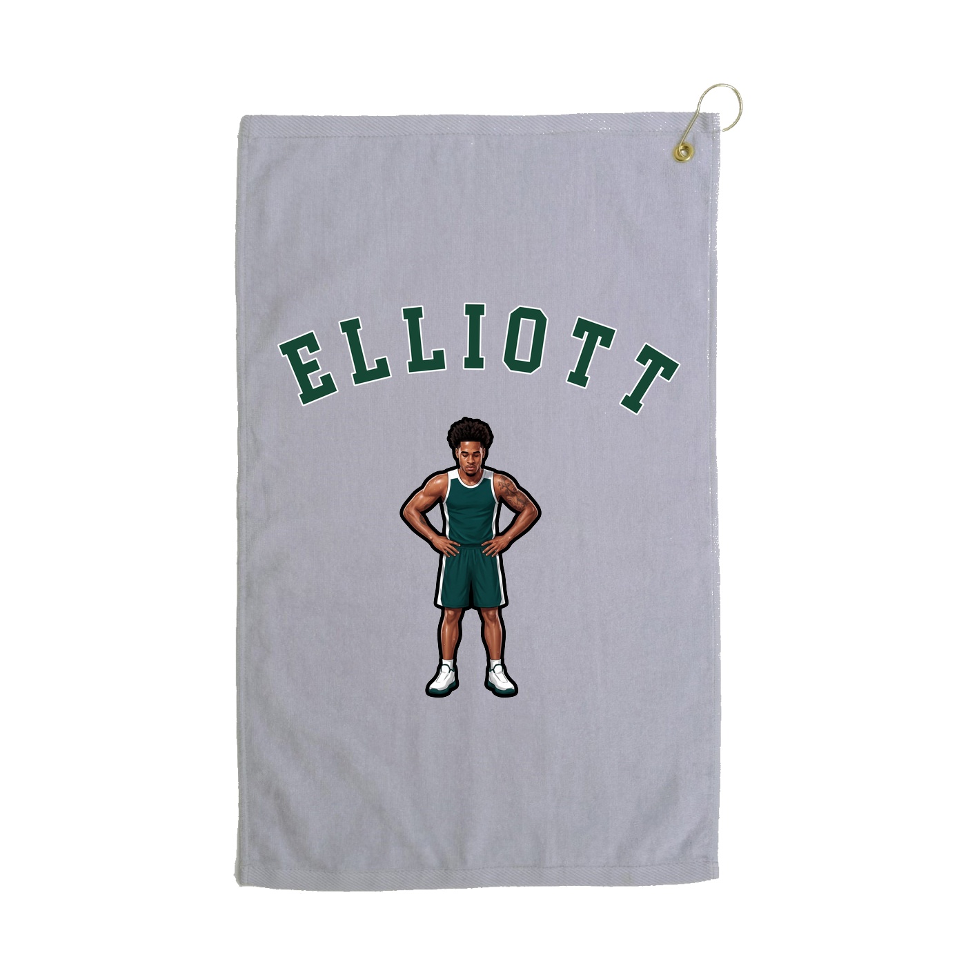Golf Towel — Shirsey Arch in Grey