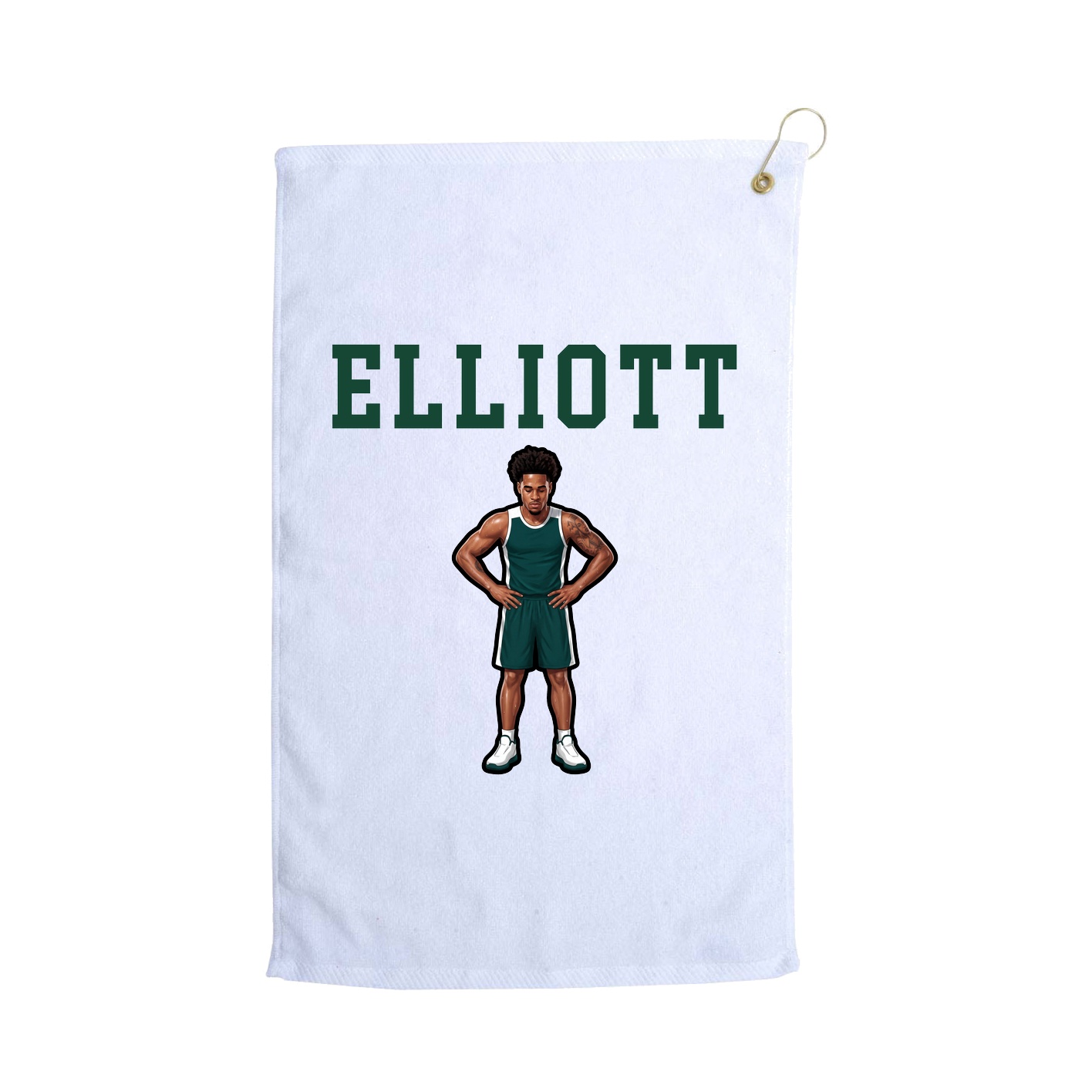 Golf Towel — Shirsey in White