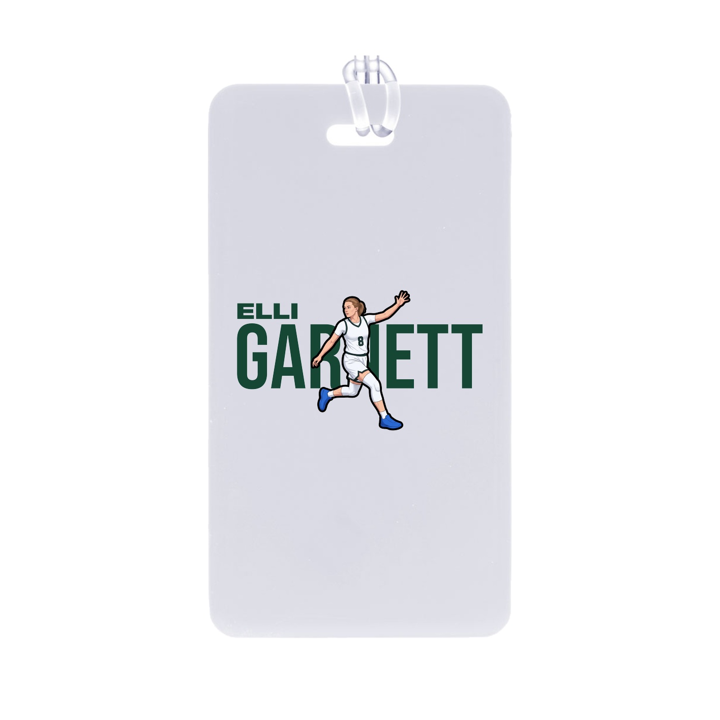 Bag Tag — Player Name in Classic