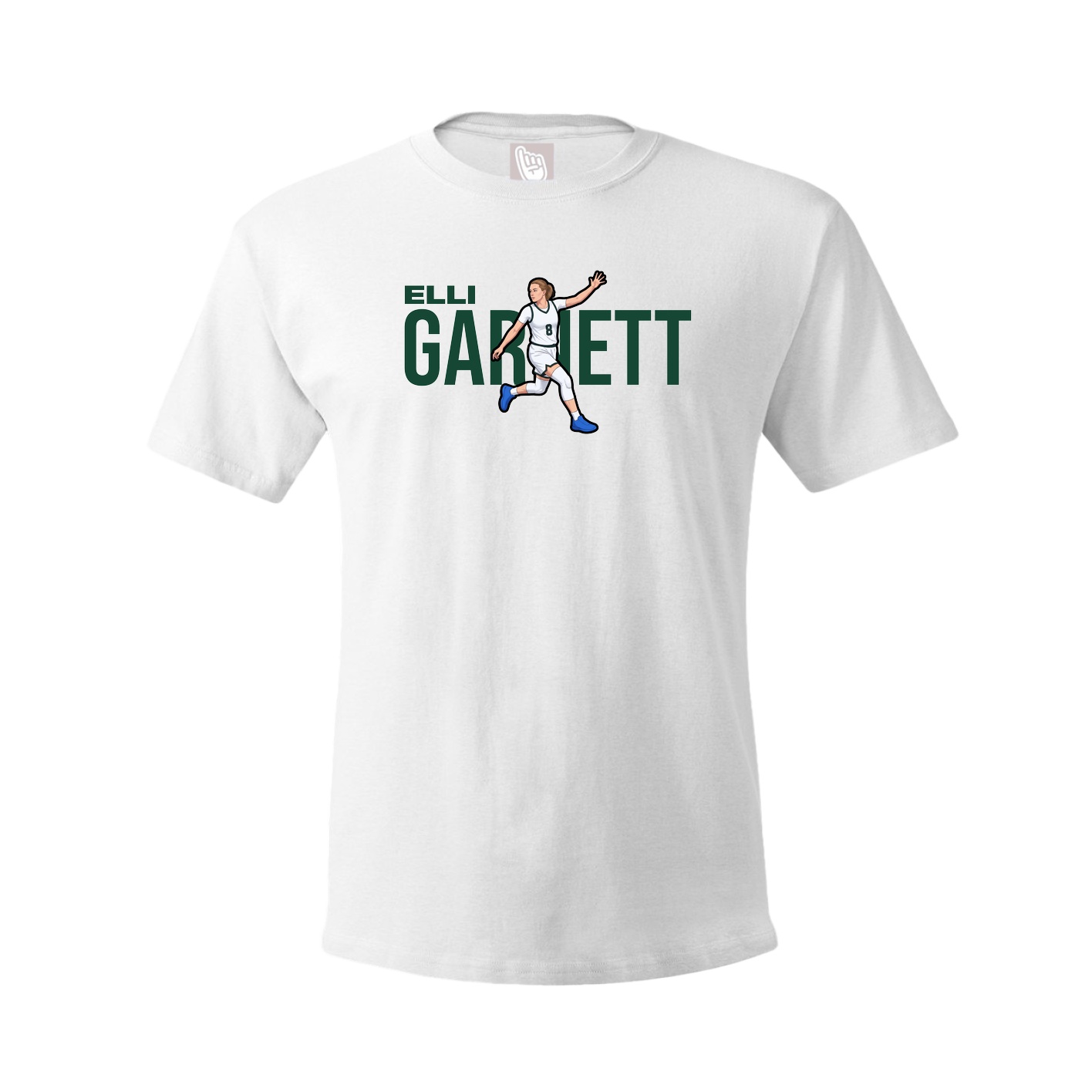Tee — Player Name in White