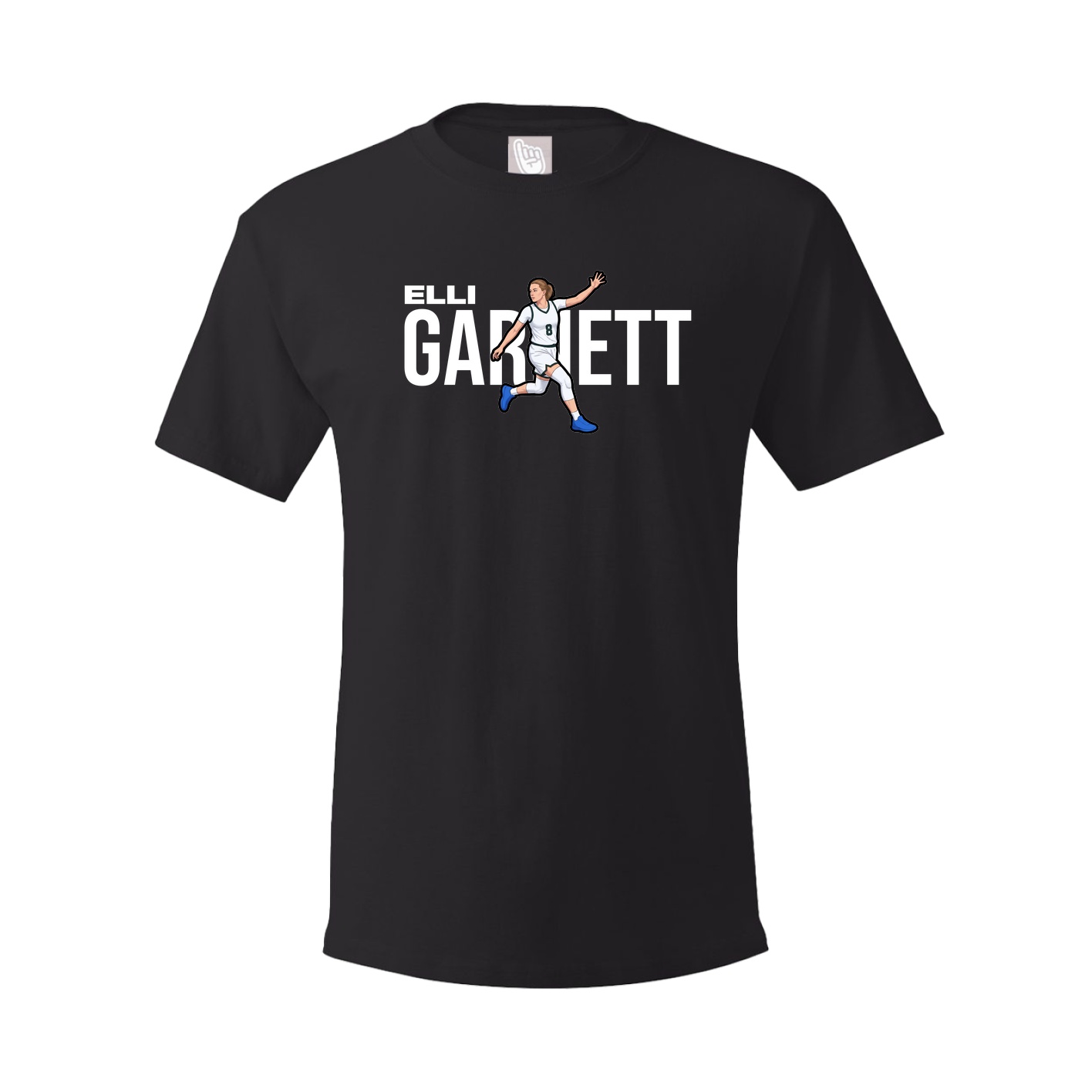 Youth Tee — Player Name in Black
