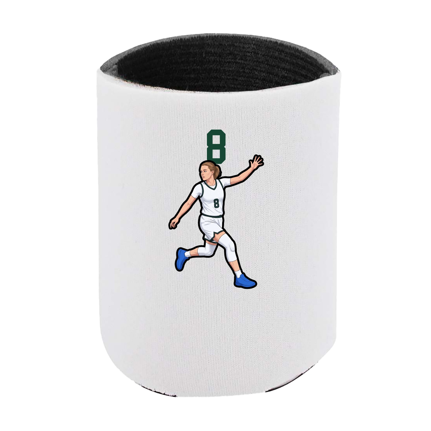 Can Holder — Number Top in White