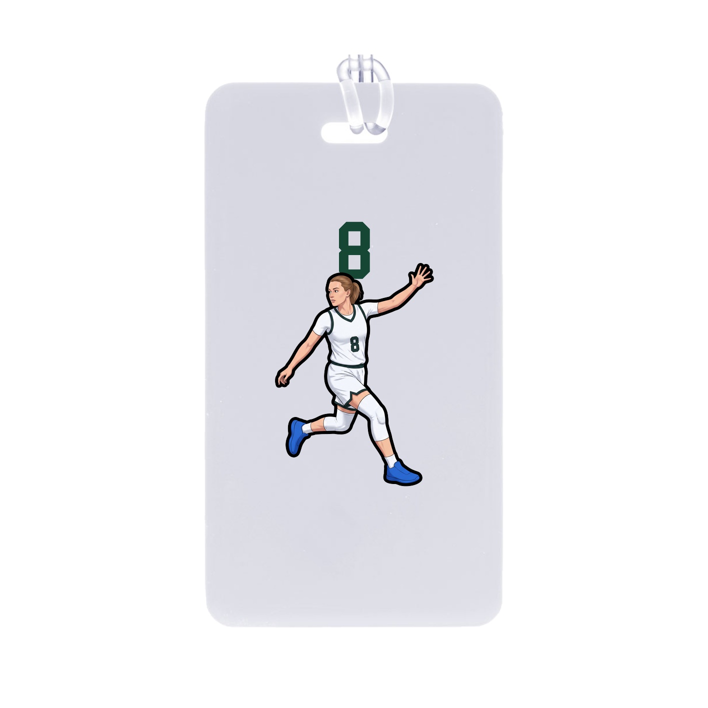 Bag Tag — Number Top in Classic