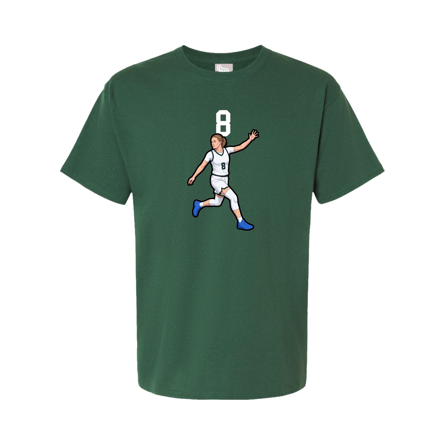 Tee — Number Top in Green