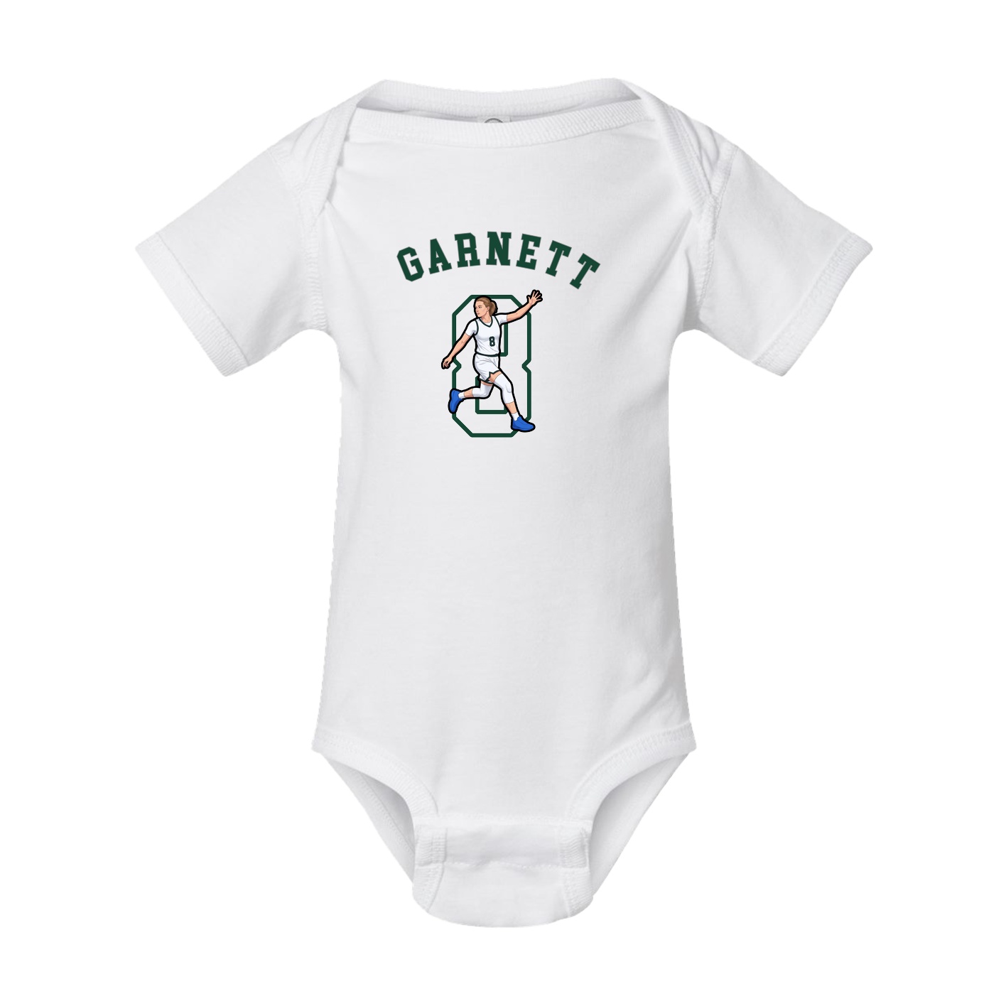 Baby Onesie — Shirsey Arch in White