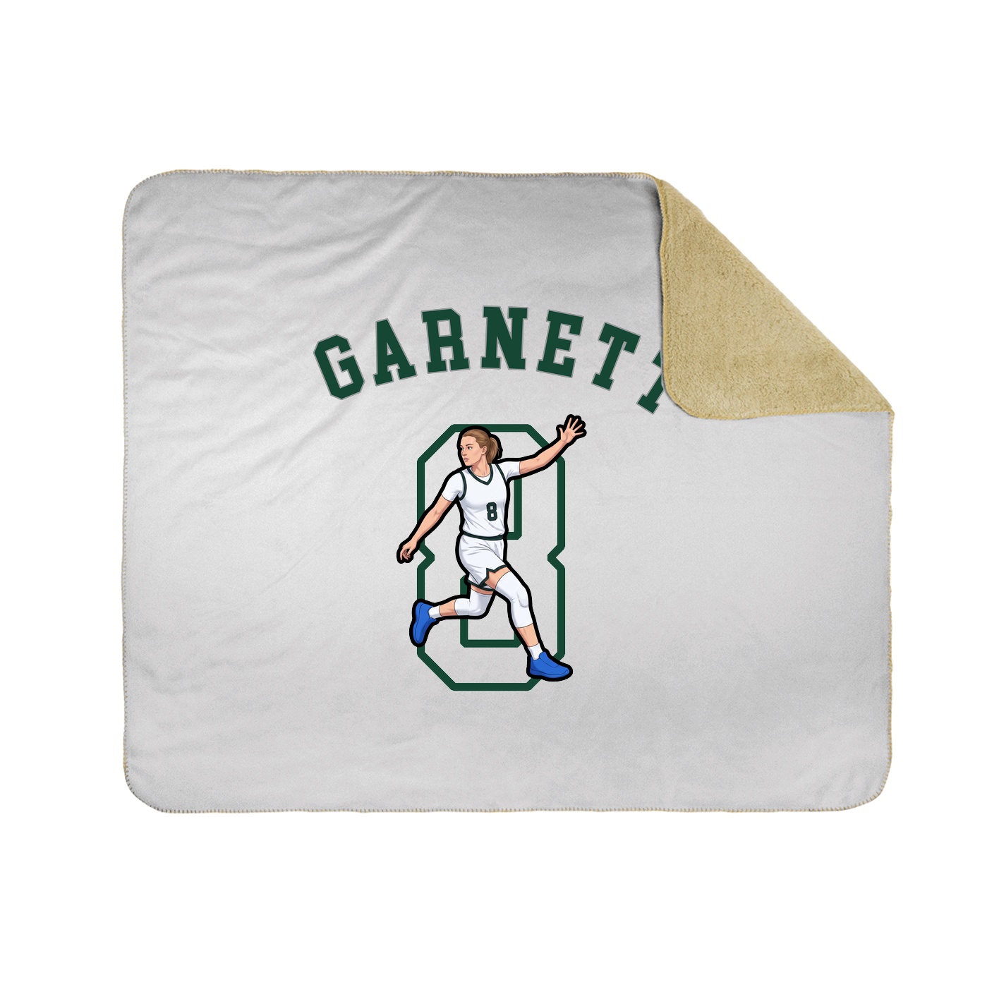 Throw Blanket — Shirsey Arch in White
