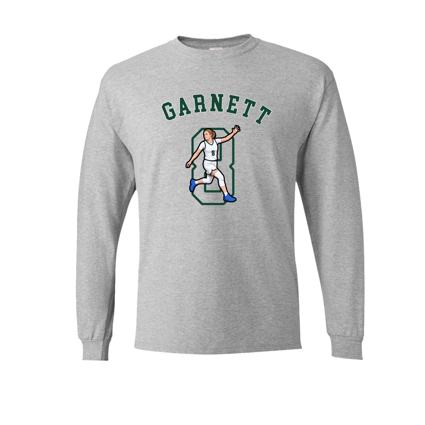 Long Sleeve Tee — Shirsey Arch in Grey