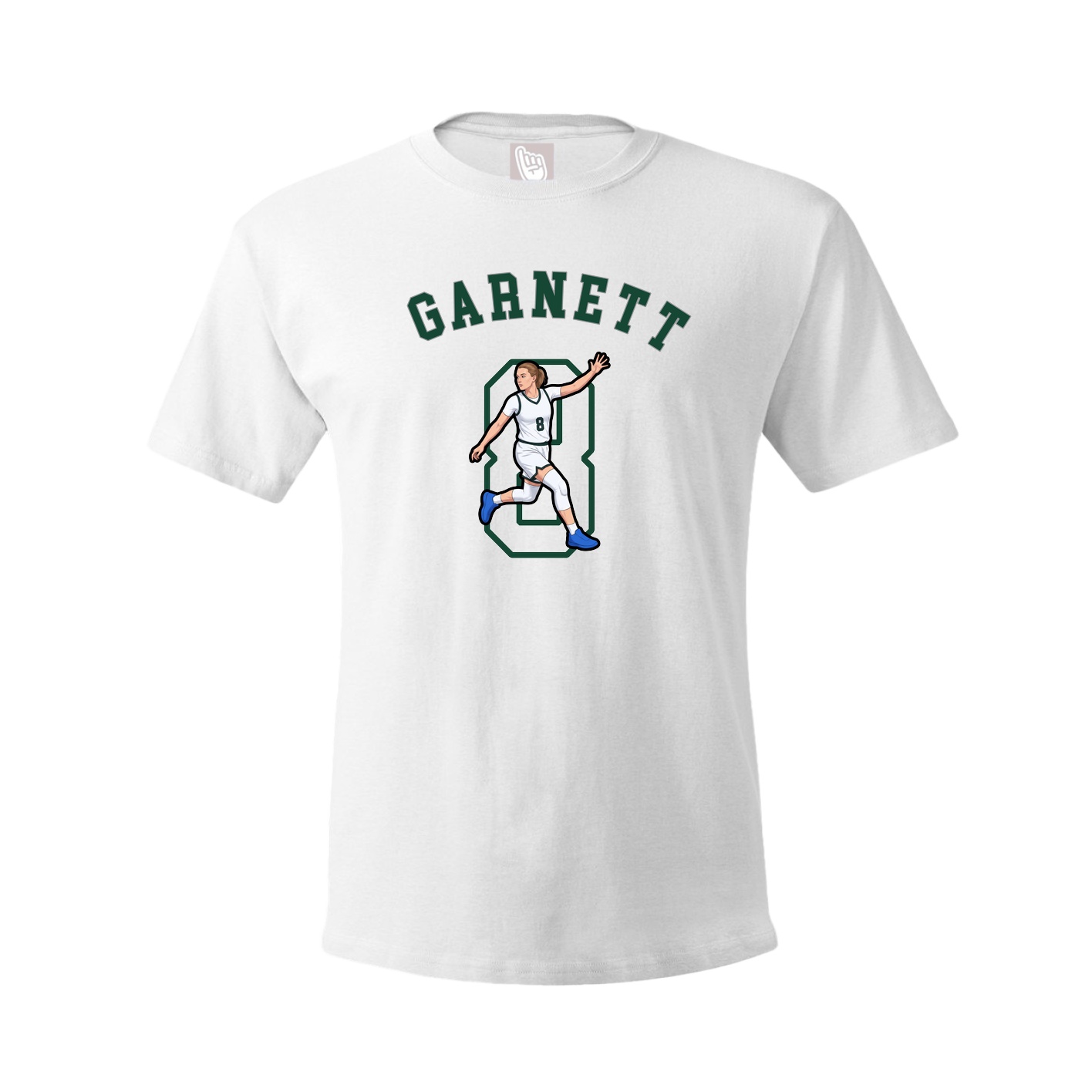 Youth Tee — Shirsey Arch in White