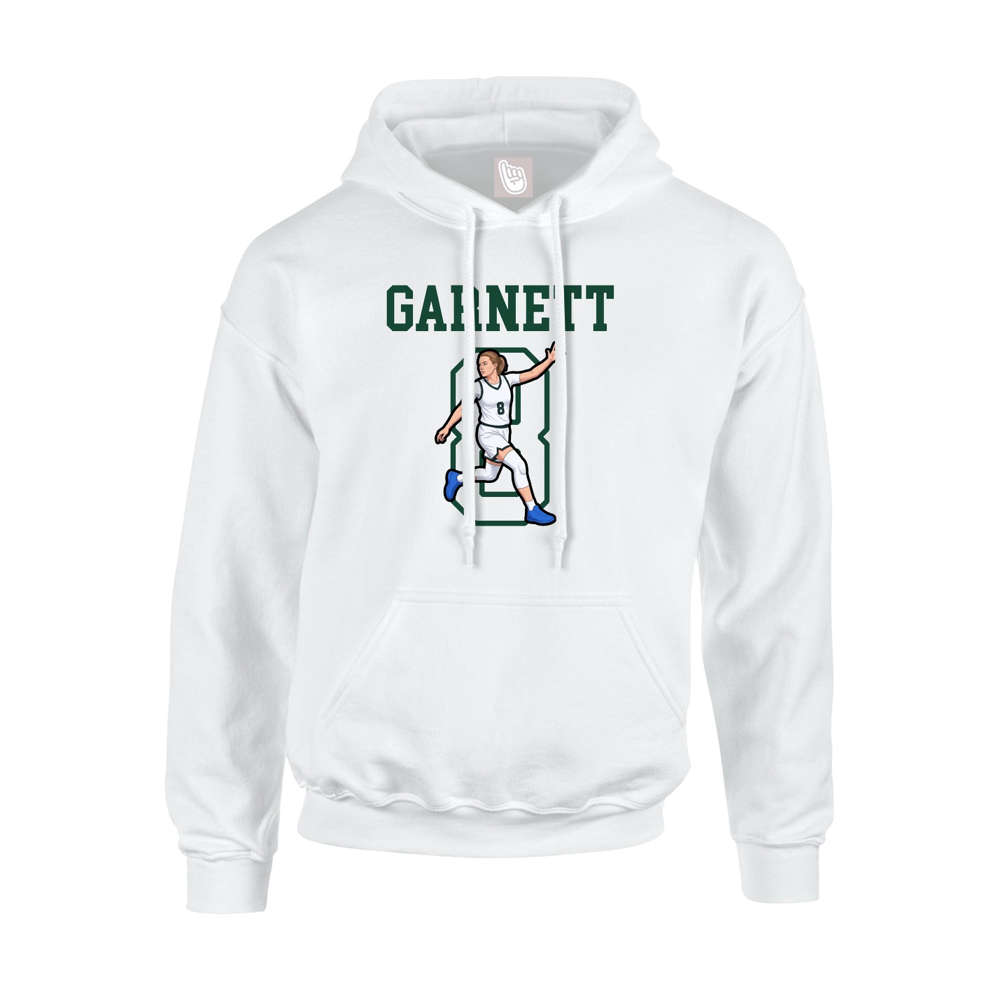 Youth Hoodie — Shirsey in White