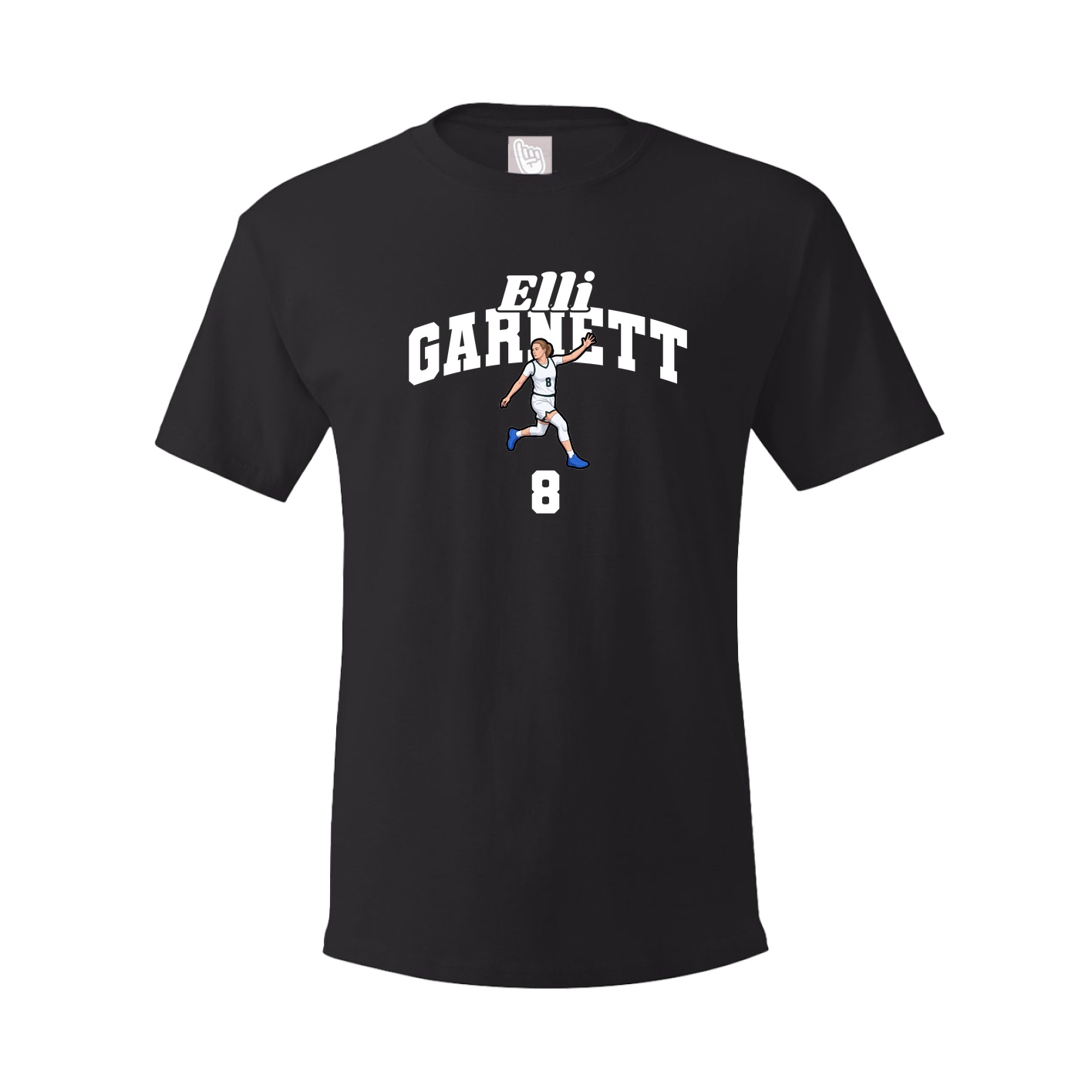 Youth Tee — Signature Arch in Black