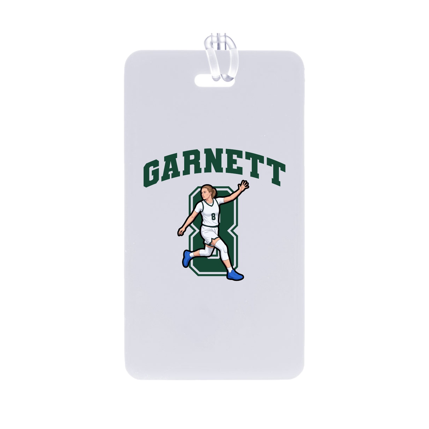 Bag Tag — Number in Classic