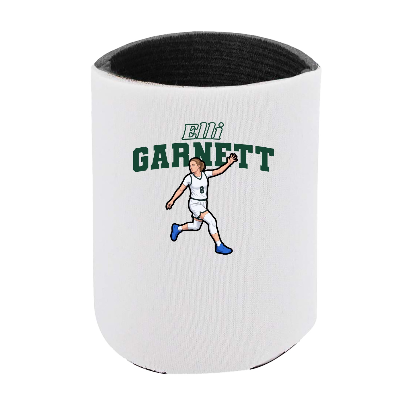 Can Holder — Name Arch in White