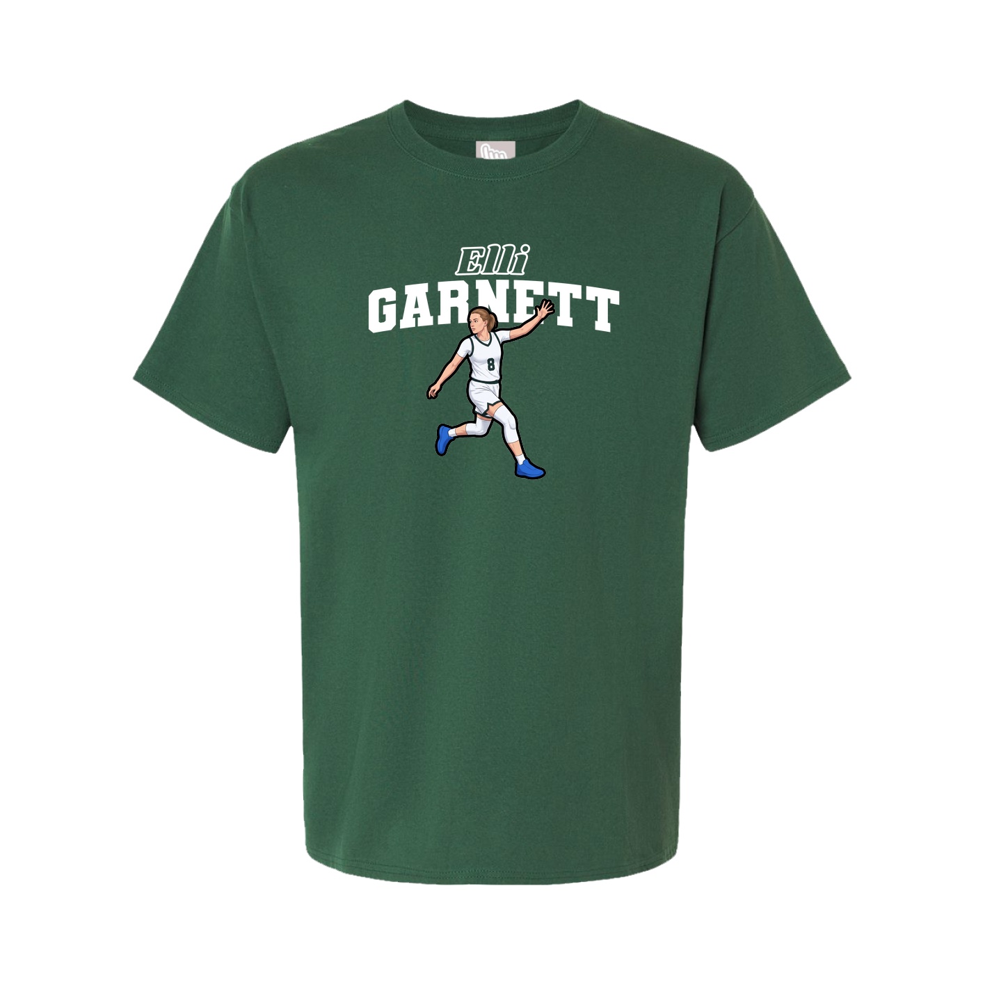 Tee — Name Arch in Green