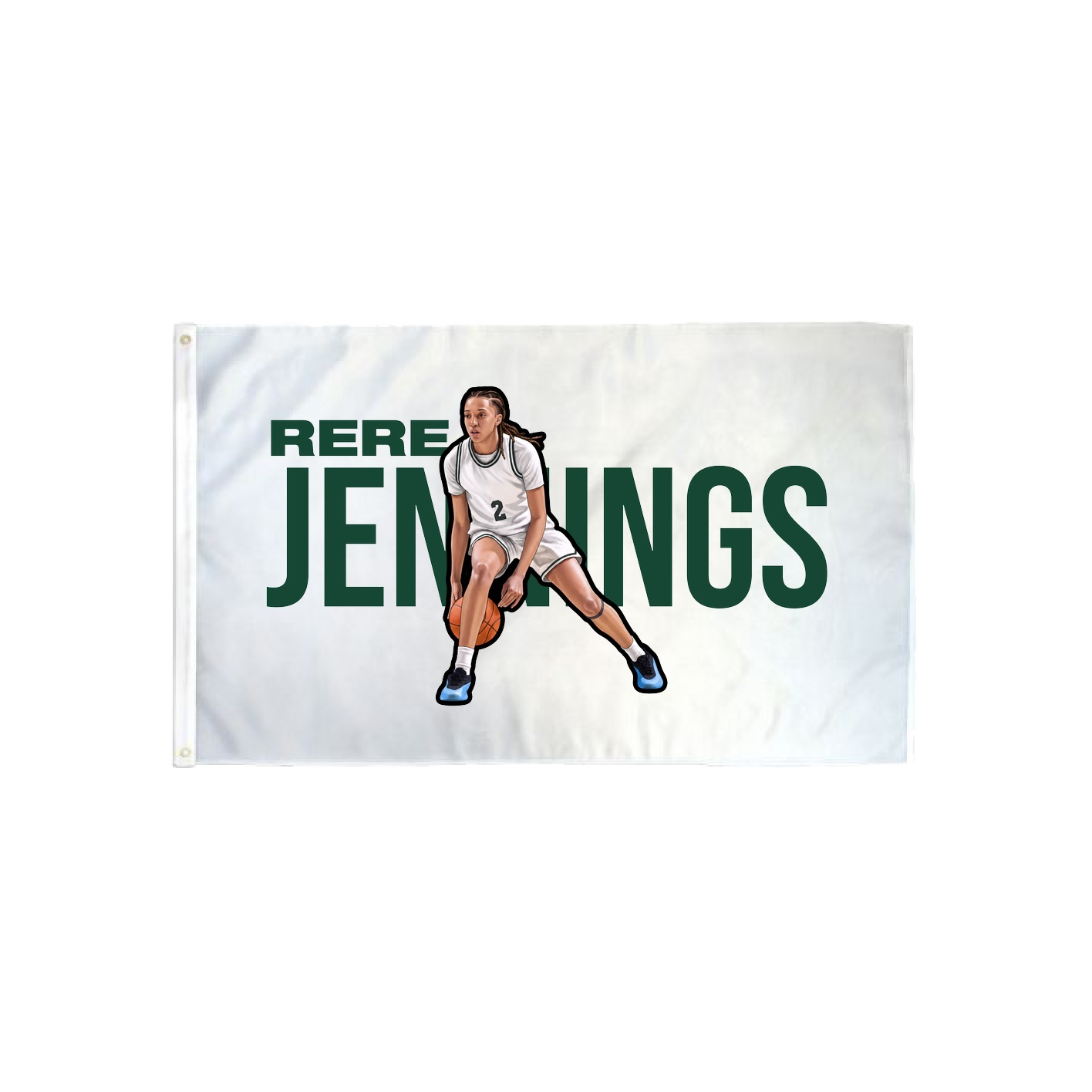 3x5 Flag — Player Name in Classic