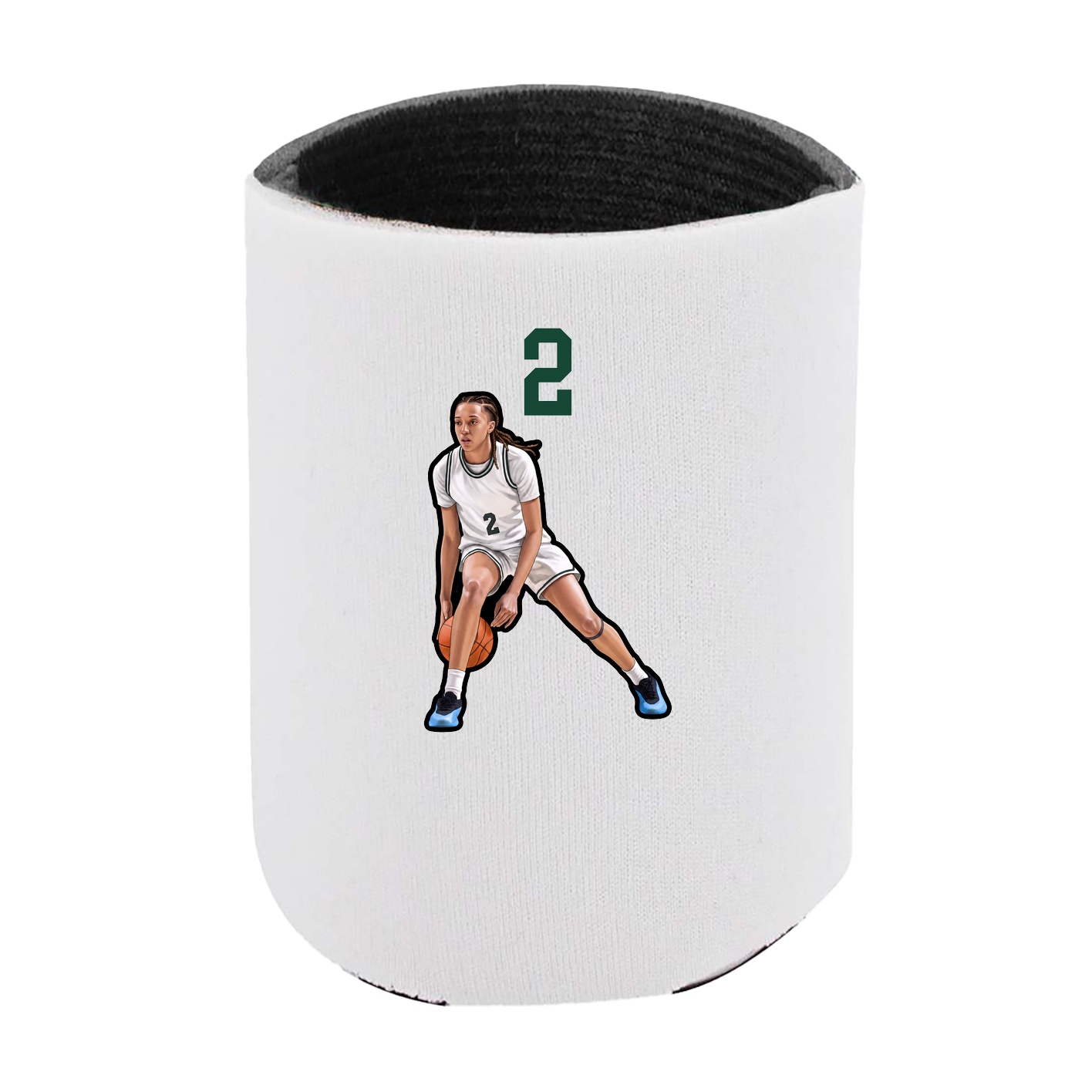 Can Holder — Number Top in White